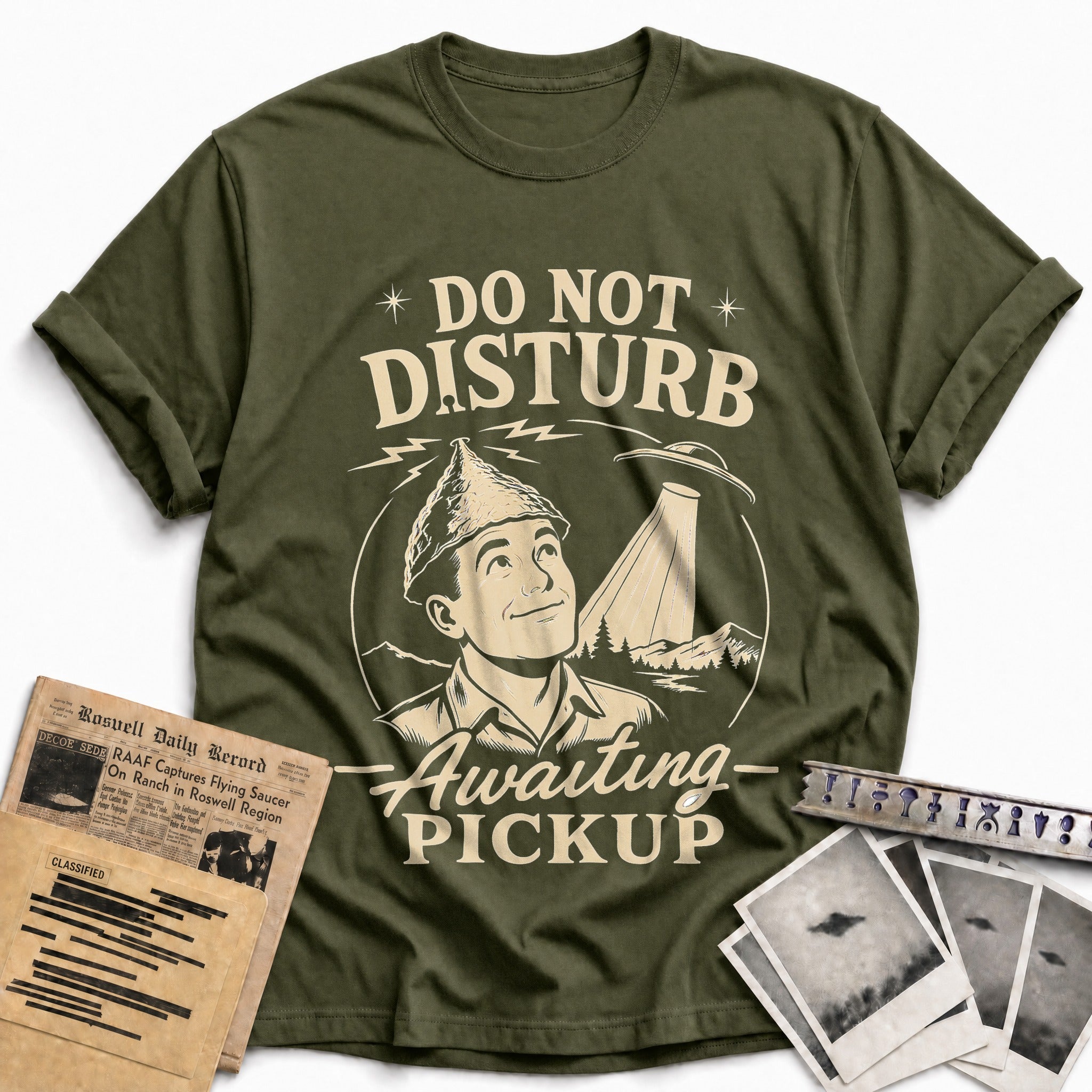 Do Not Disturb Awaiting Pickup 03 - Military Green
