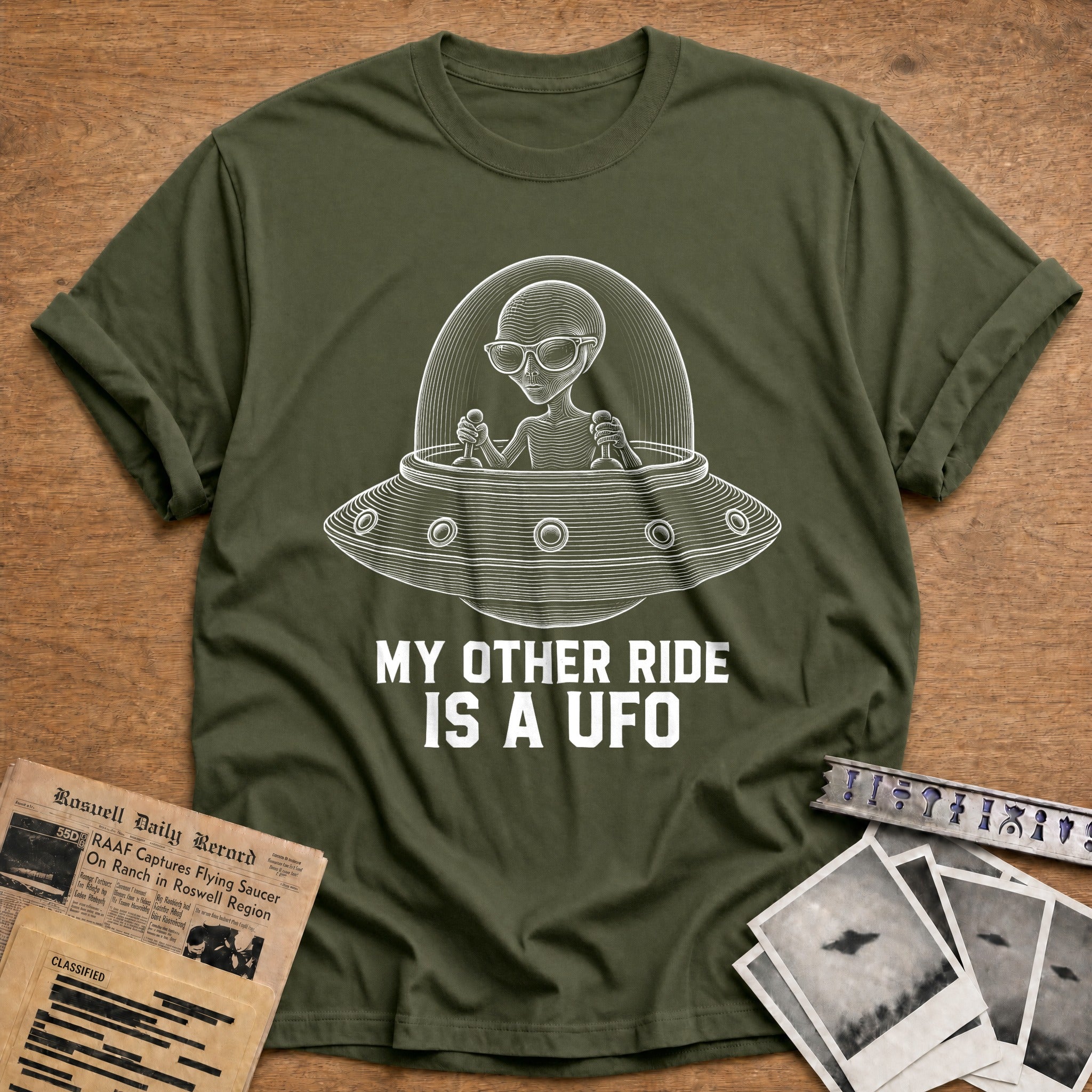Dome Ride T-Shirt - Military Green