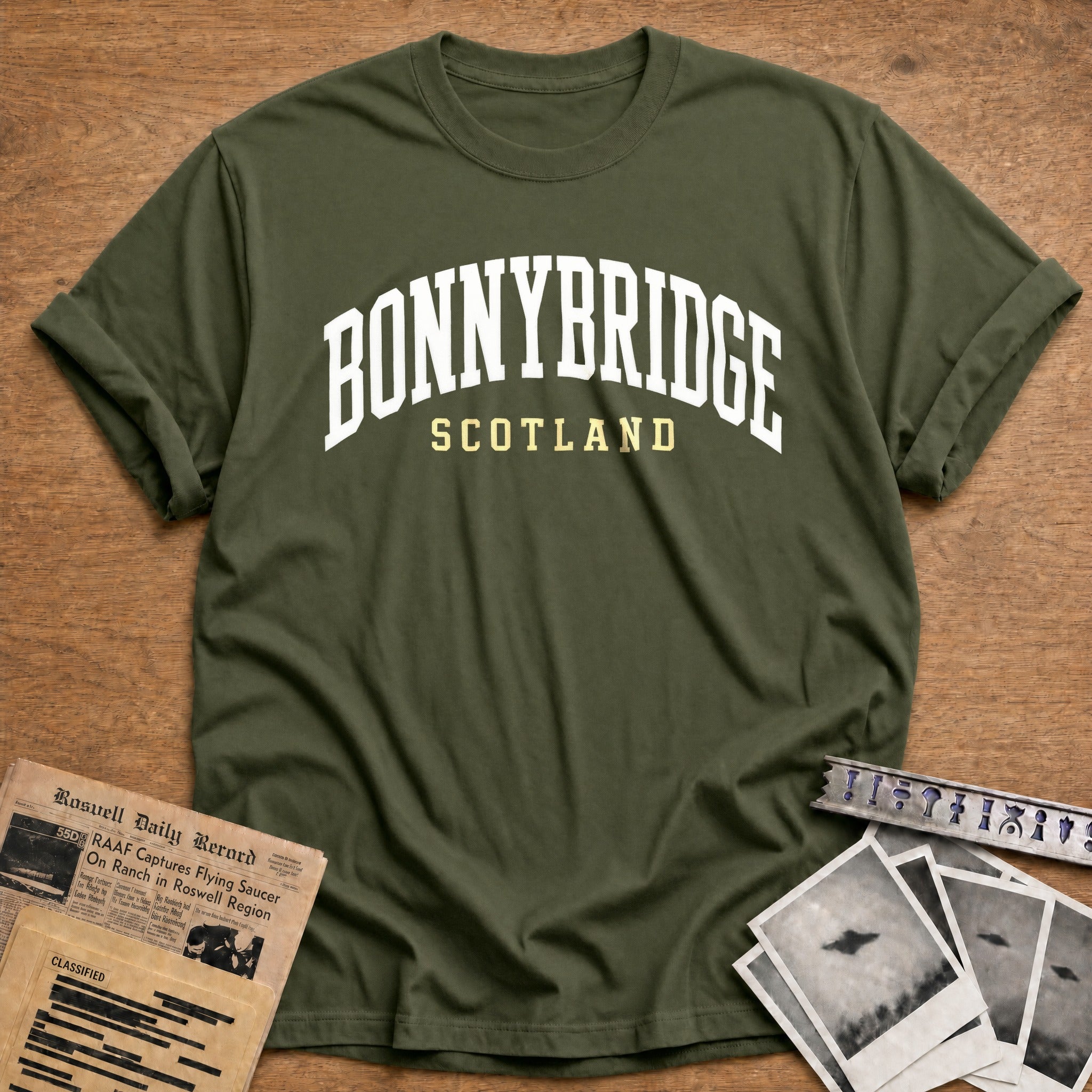 Donnybridge Scotland - Military Green