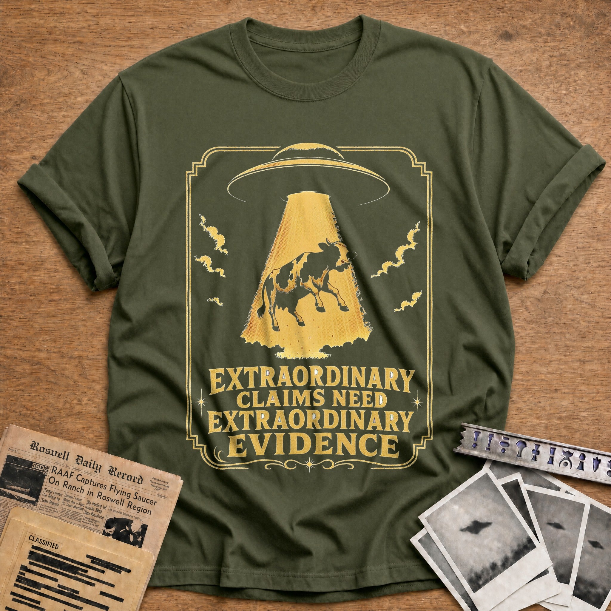 Extraordinary Evidence - Military Green