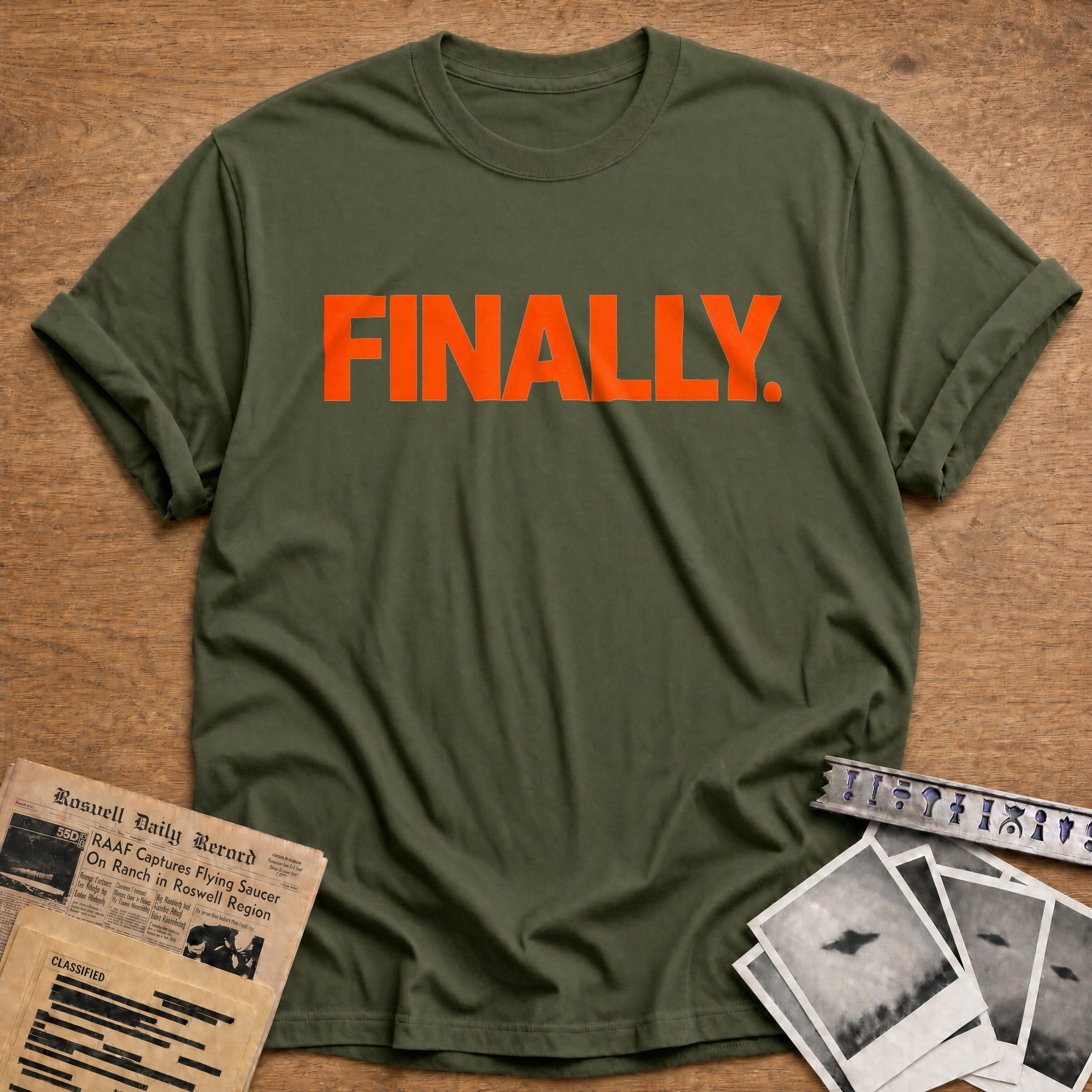 Finally 02 - Military Green