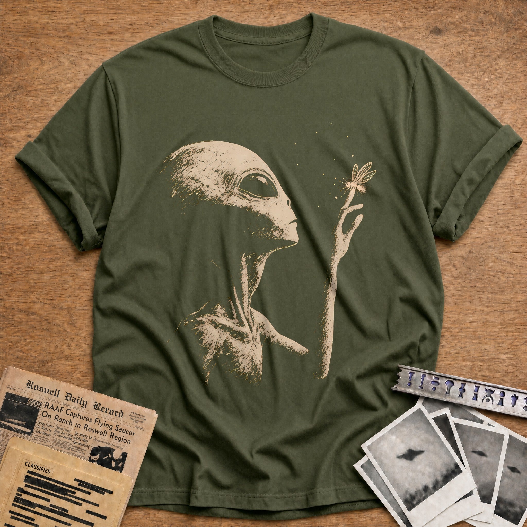 Firefly 15 T-Shirt - Military Green