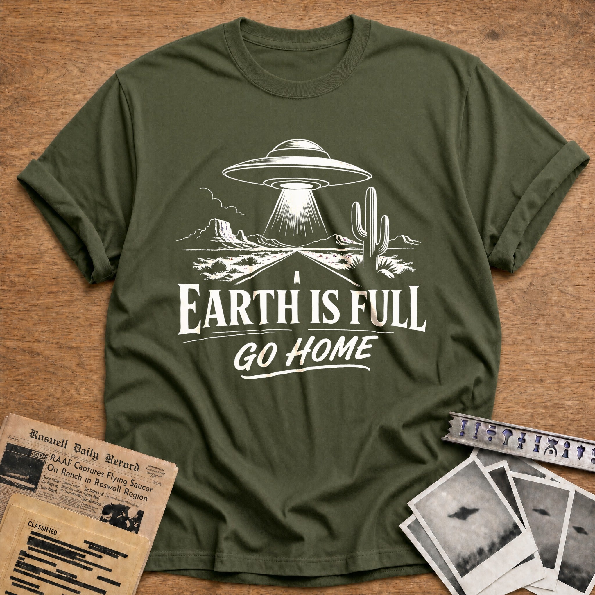 Full House, Go Home - Military Green