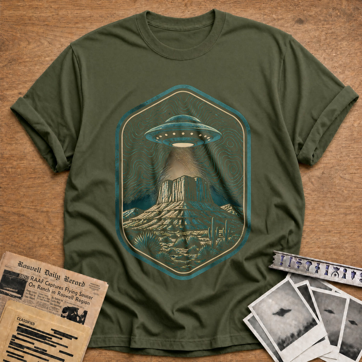 Gorpcore Mesa 16 T-Shirt - Military Green