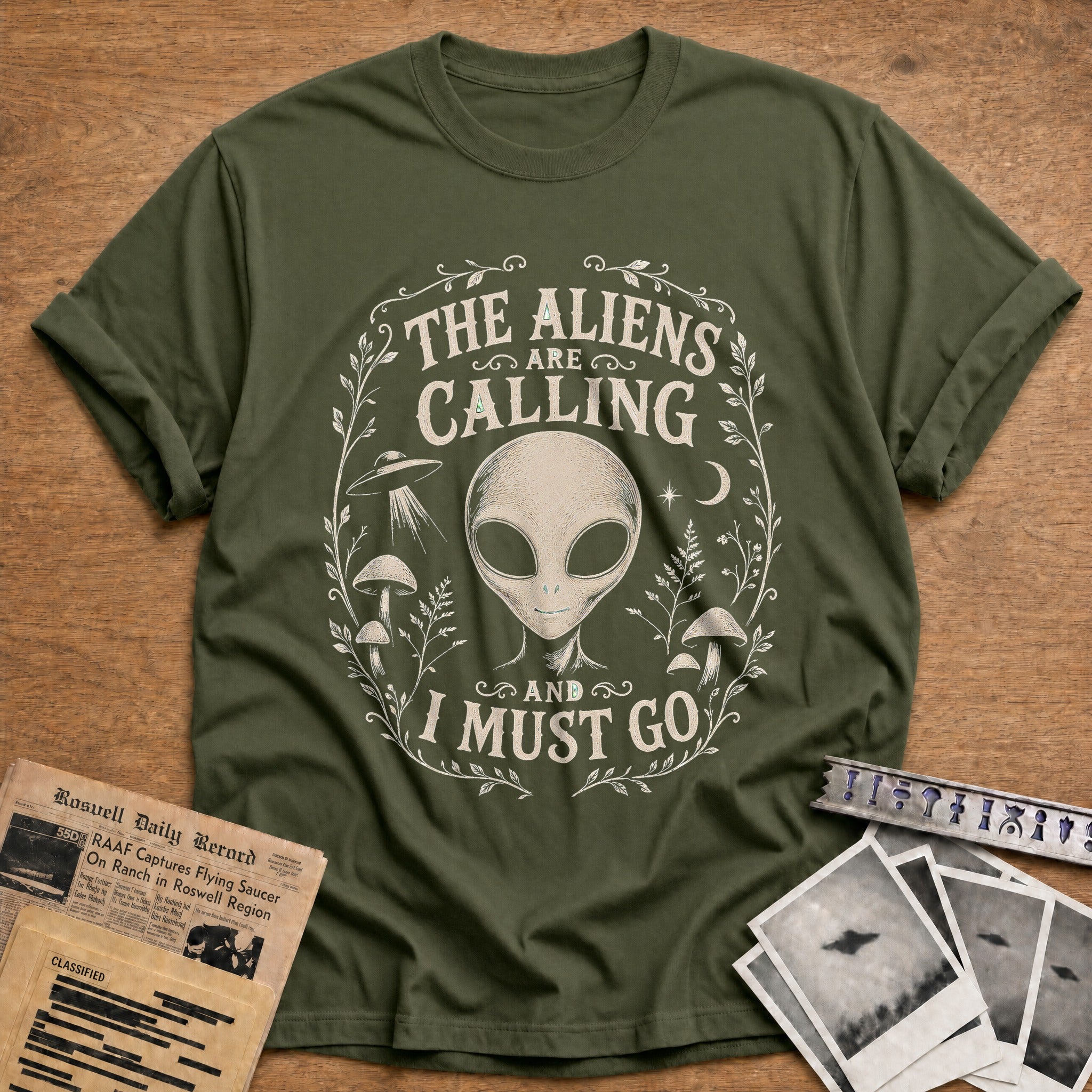 Heeding The Call - Military Green