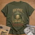 Home For The Holidays 37 T-Shirt - Military Green