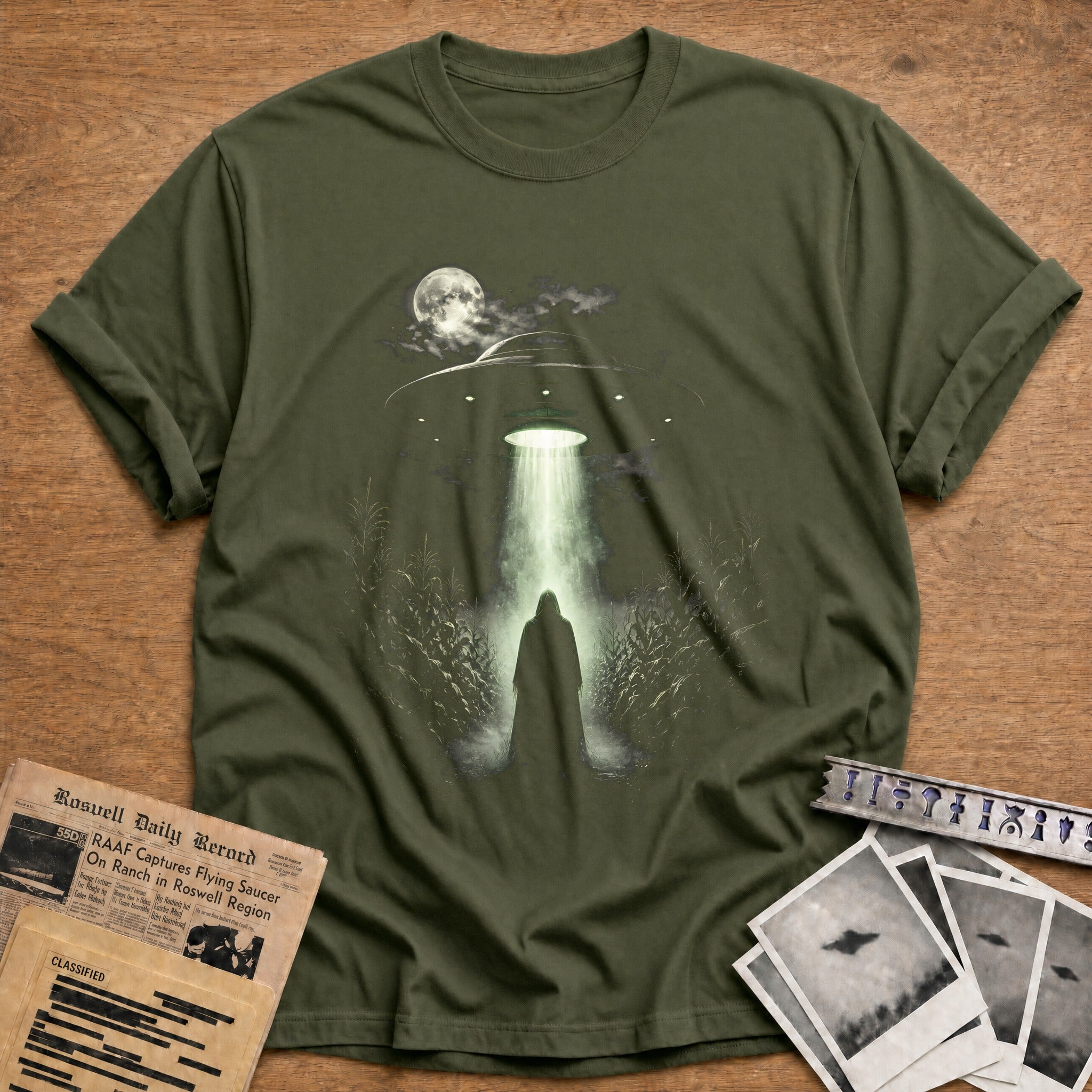 Hooded Ufo Field 11 - Military Green