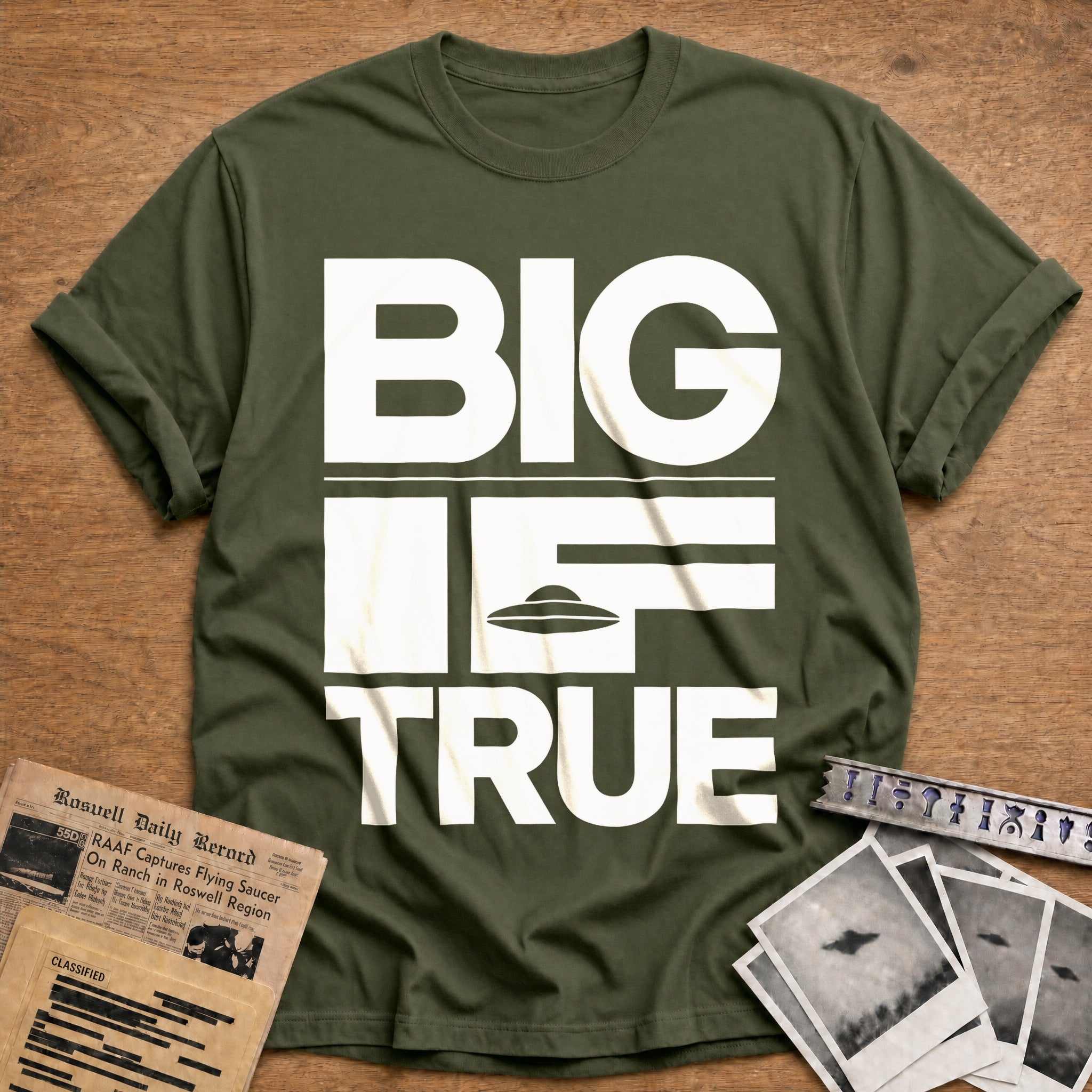 If True - Military Green