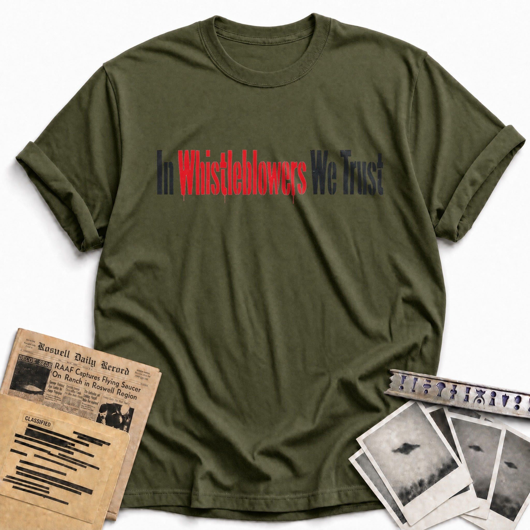In Whistleblowers We Trust 03 - Military Green