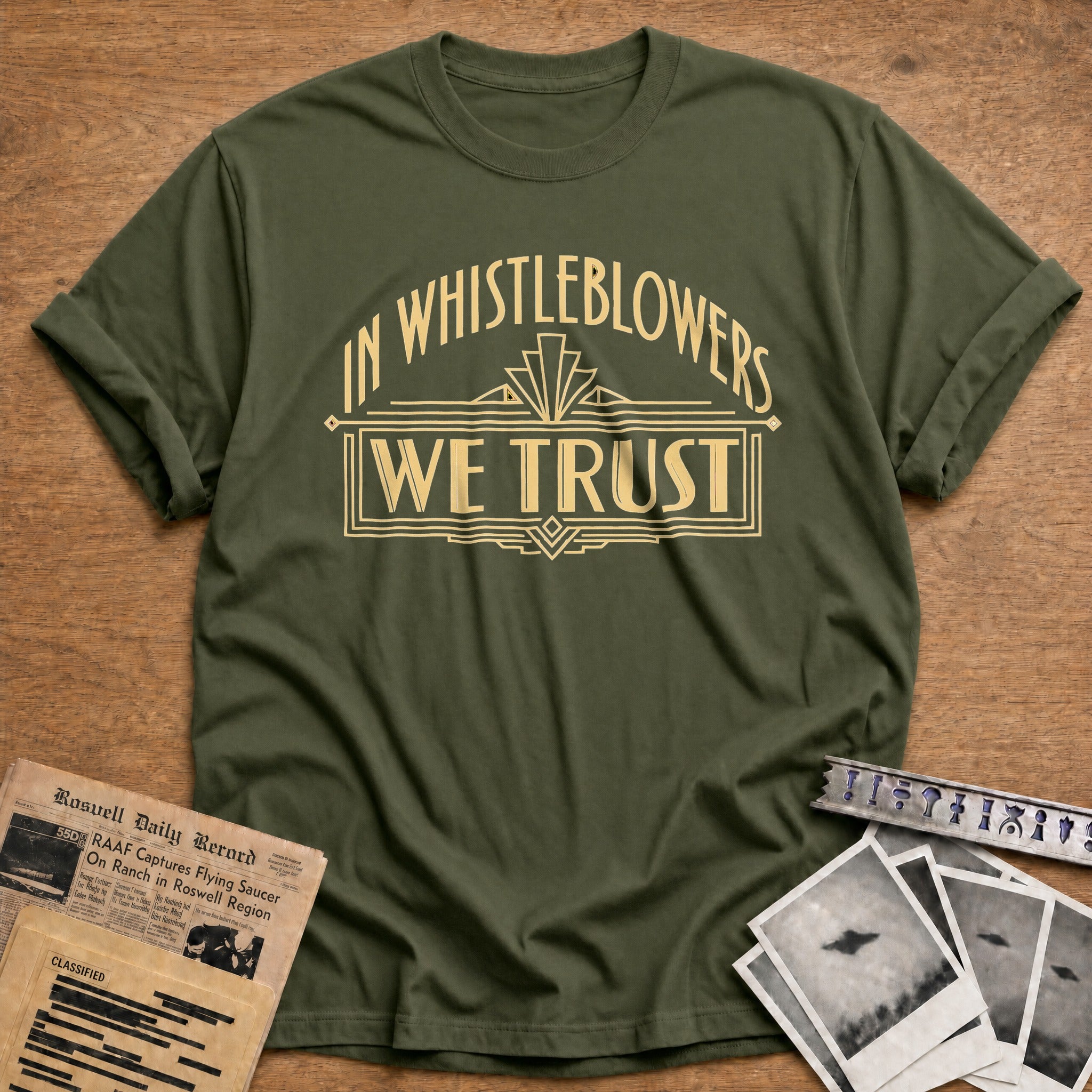 In Whistleblowers We Trust 02 - Military Green