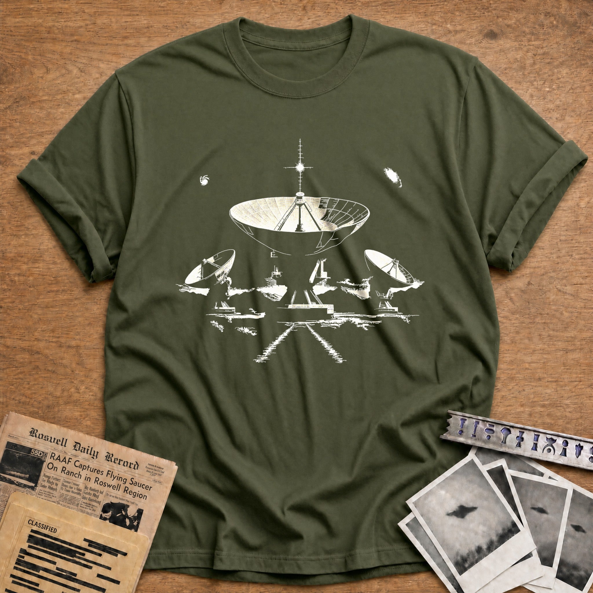 Incoming Transmission - Military Green