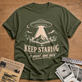Keep Staring - Military Green