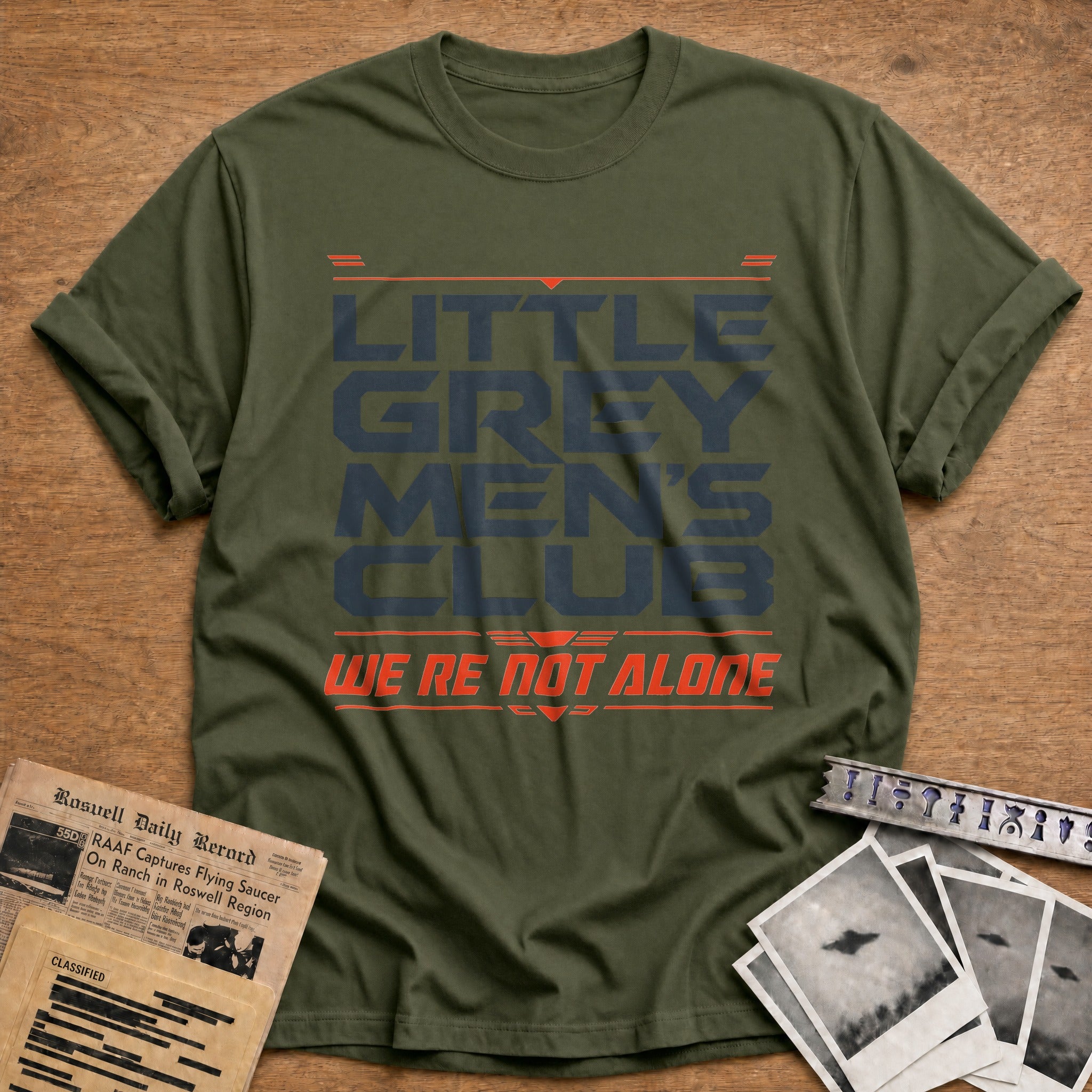 Little Grey Mens Club 01 - Military Green