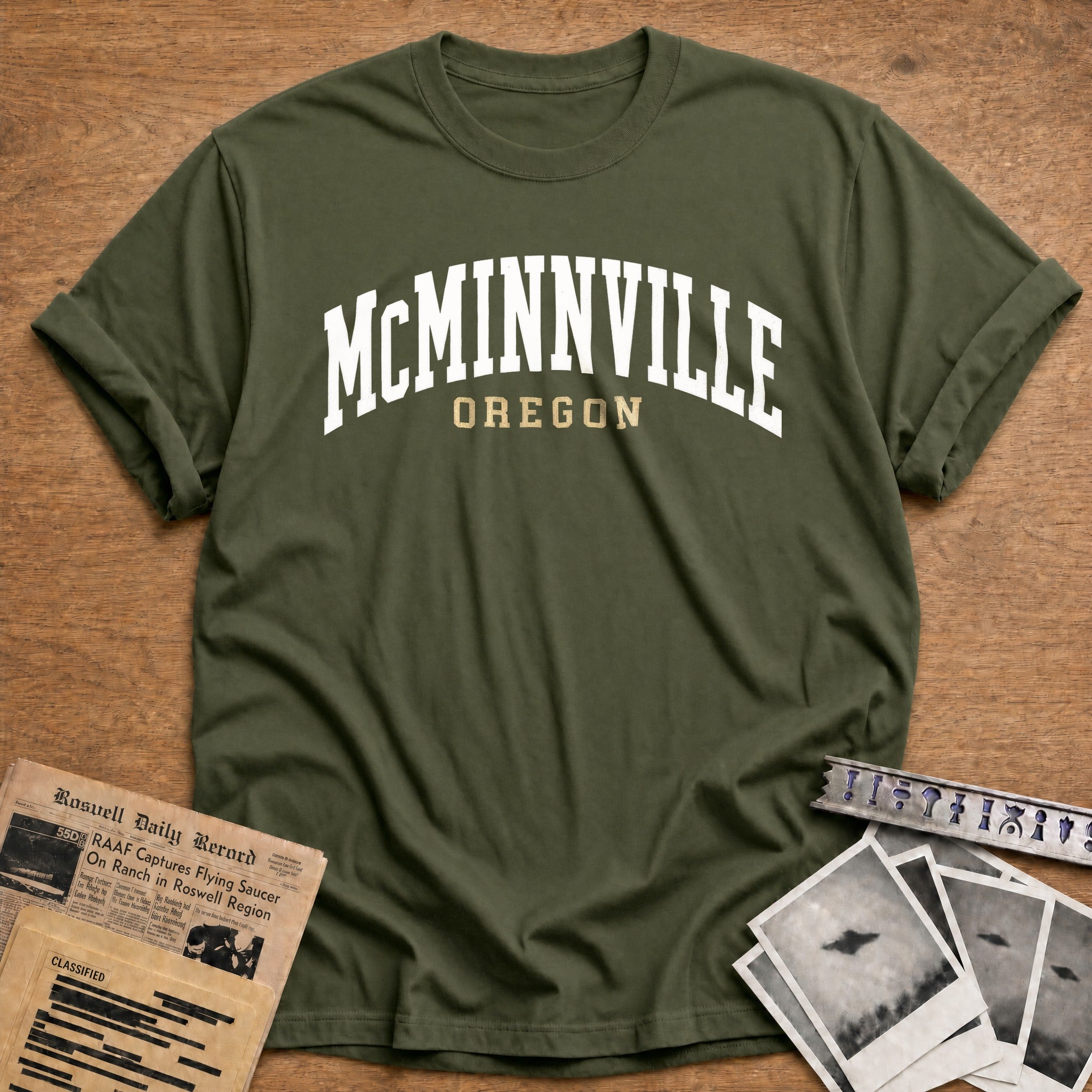 Mcminnville Oregon - Military Green