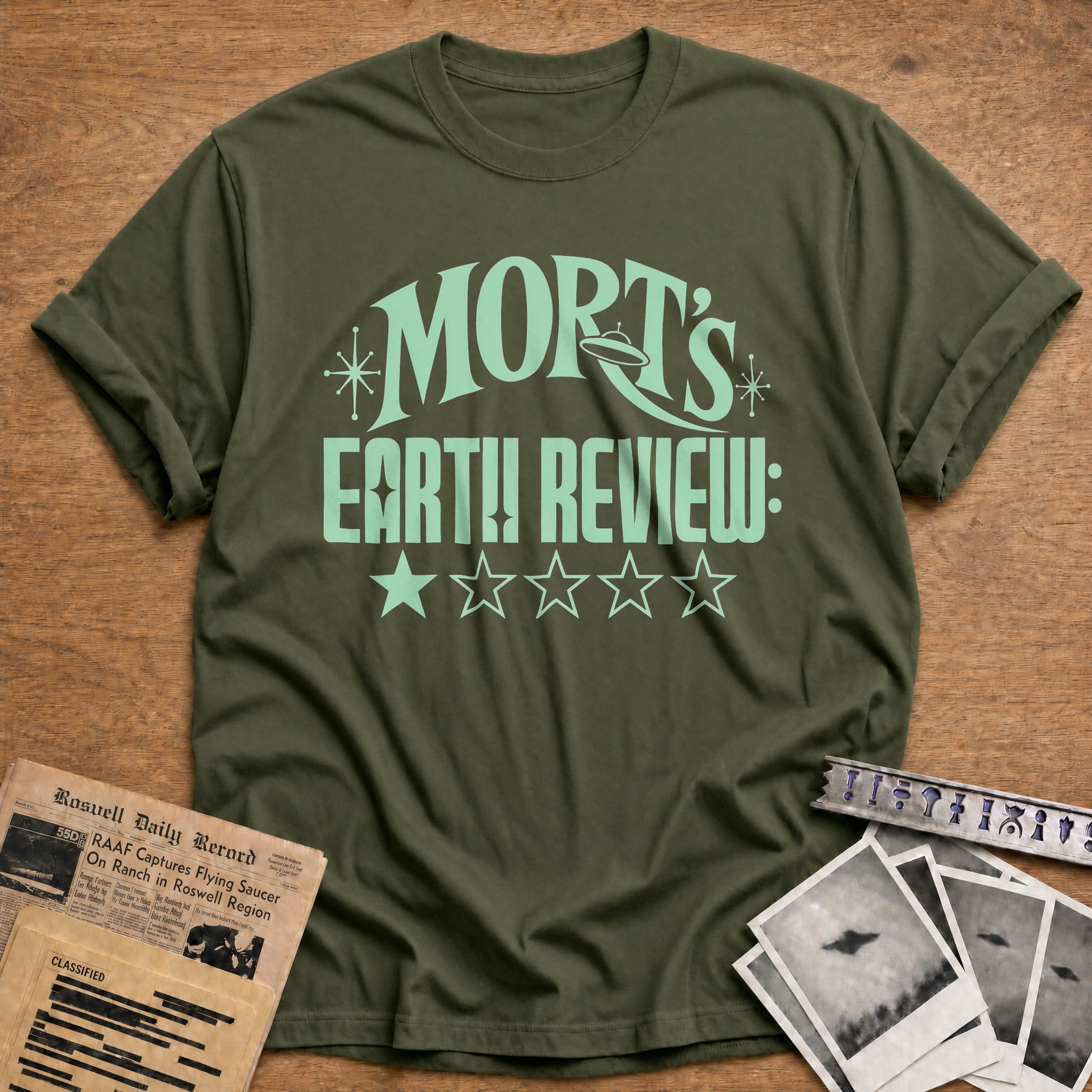 Morts Earth Review 01 - Military Green