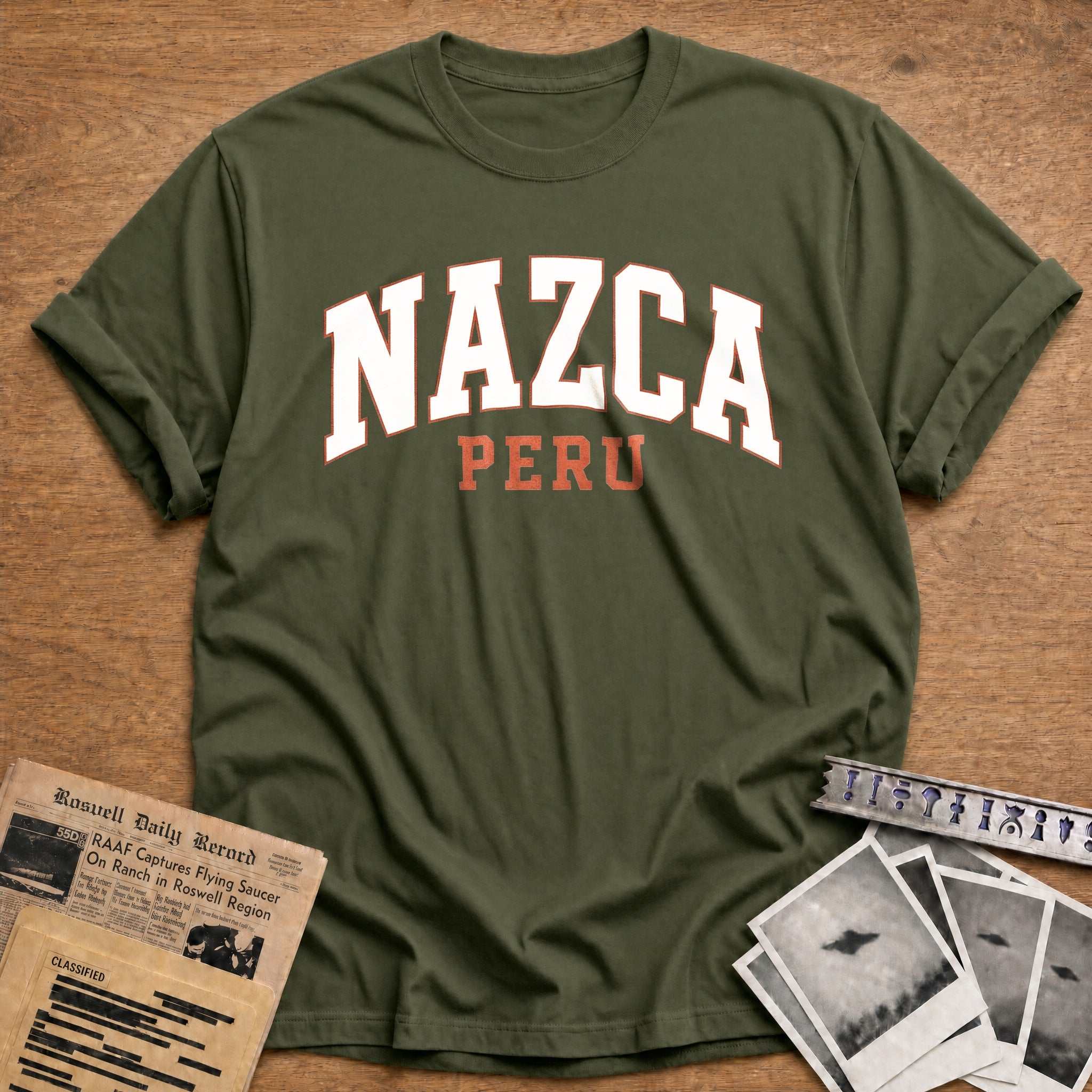 Nazca Peru - Military Green