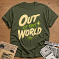 Out Of This World 27 T-Shirt - Military Green