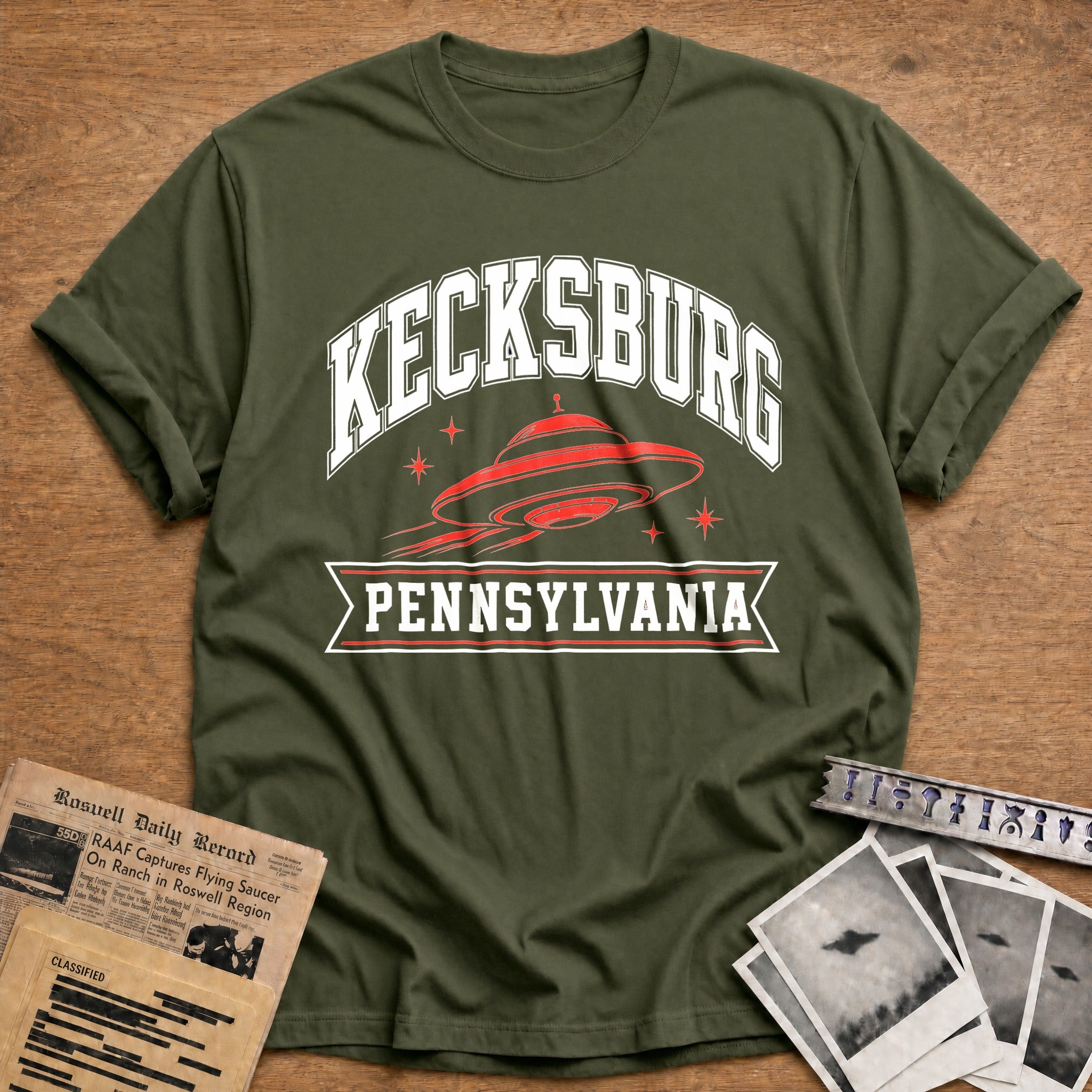 Pennsylvania Hotspot - Military Green