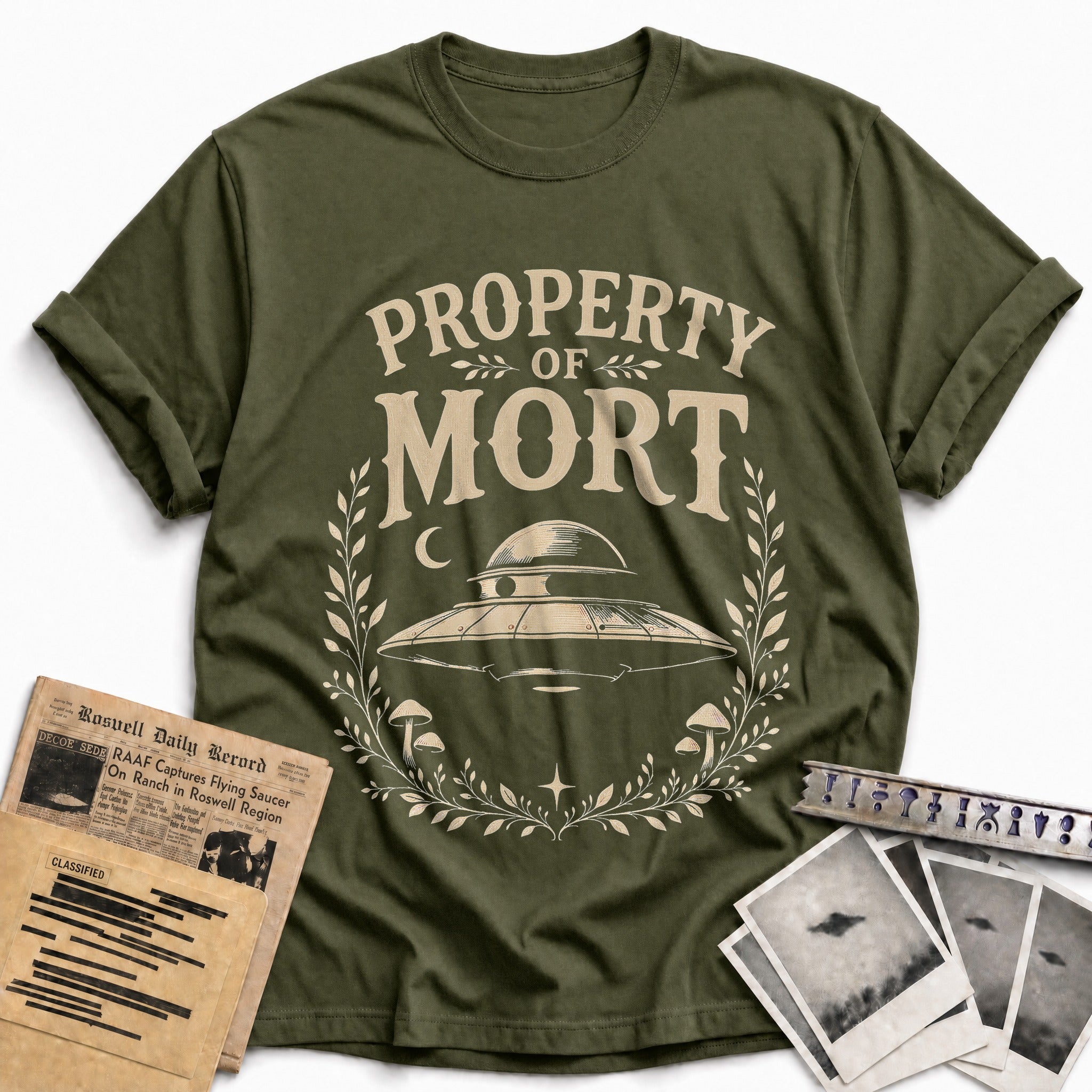 Property Of Mort 02 - Military Green