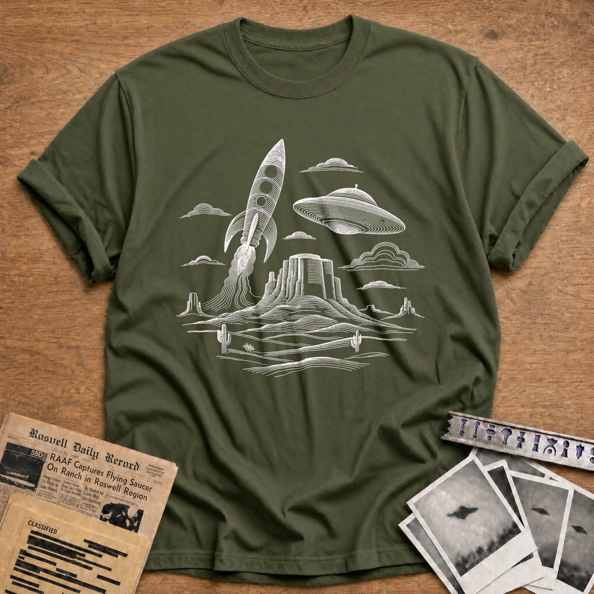 Rocket Skyline - Military Green
