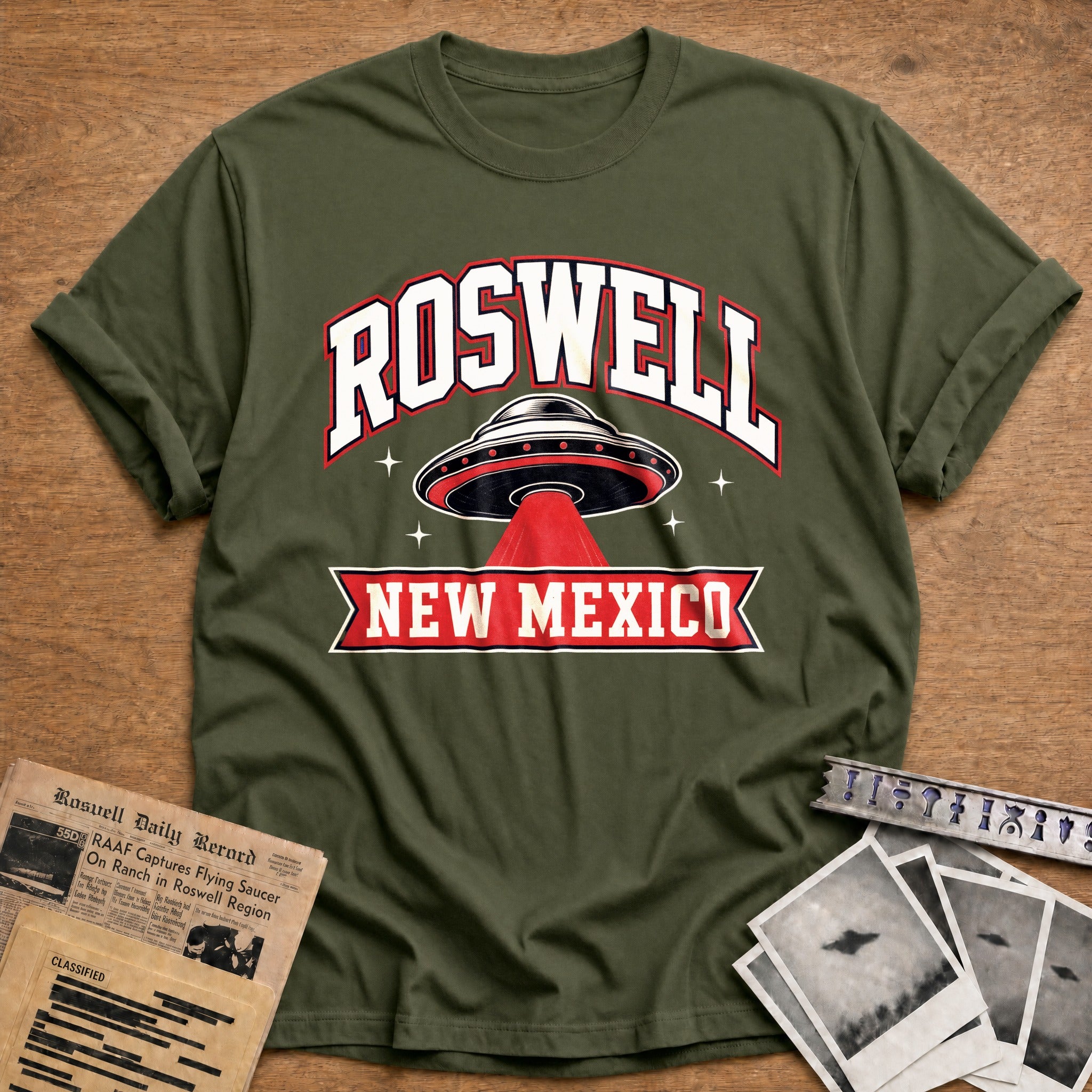 Roswell Hotspot - Military Green