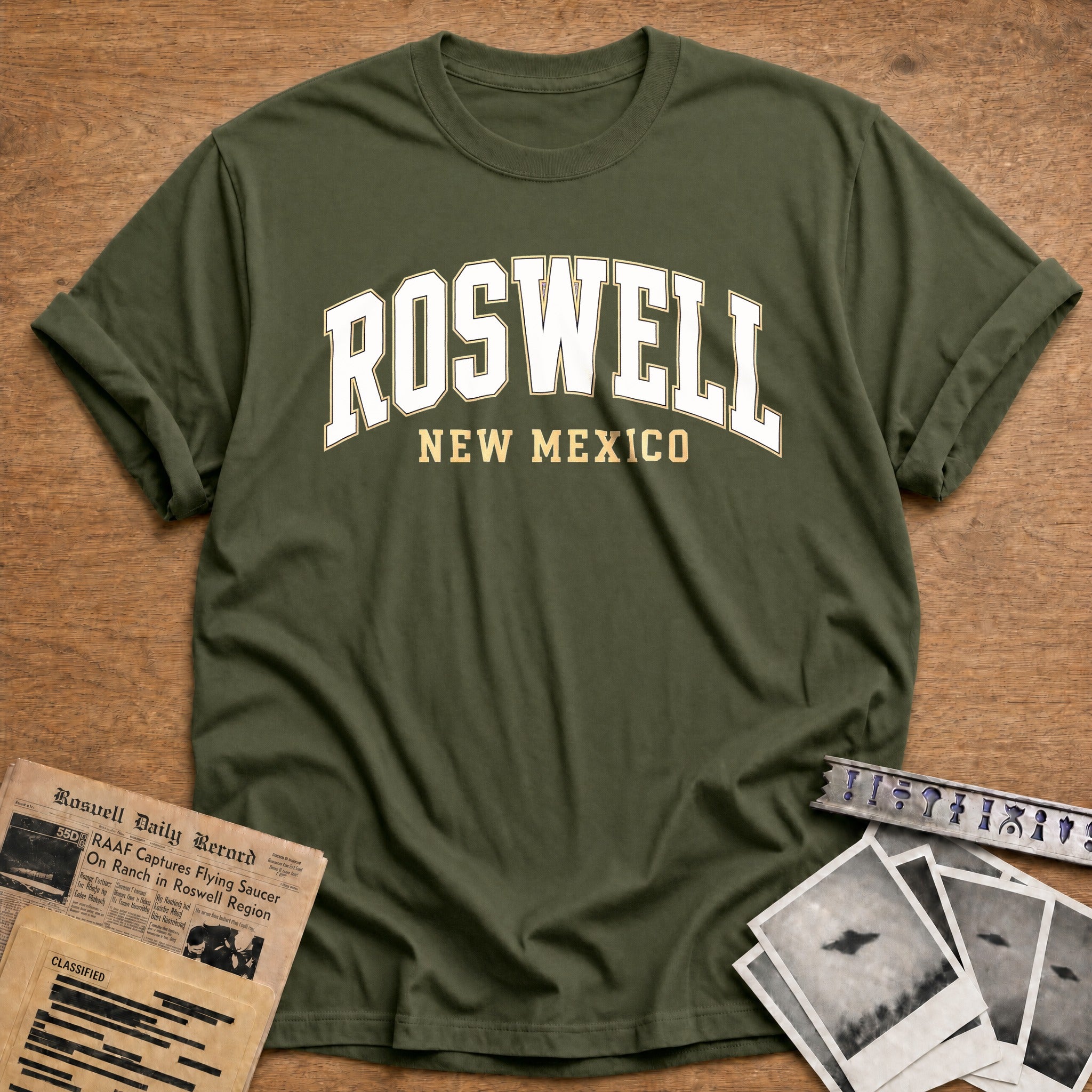 Roswell, New Mexico - Military Green