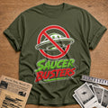 Saucer Busters 98 T-Shirt - Military Green