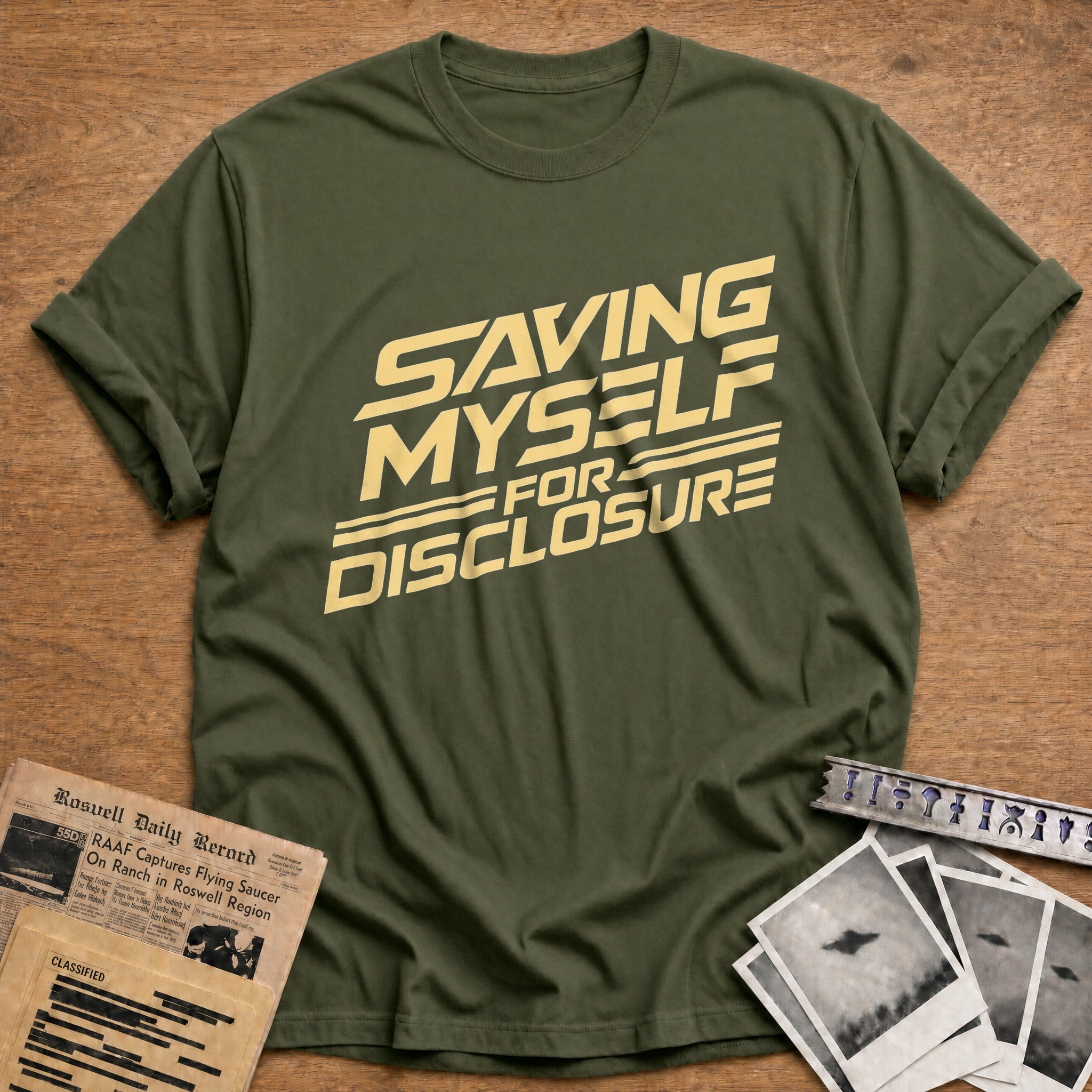 Saving Myself For Disclosure 01 - Military Green