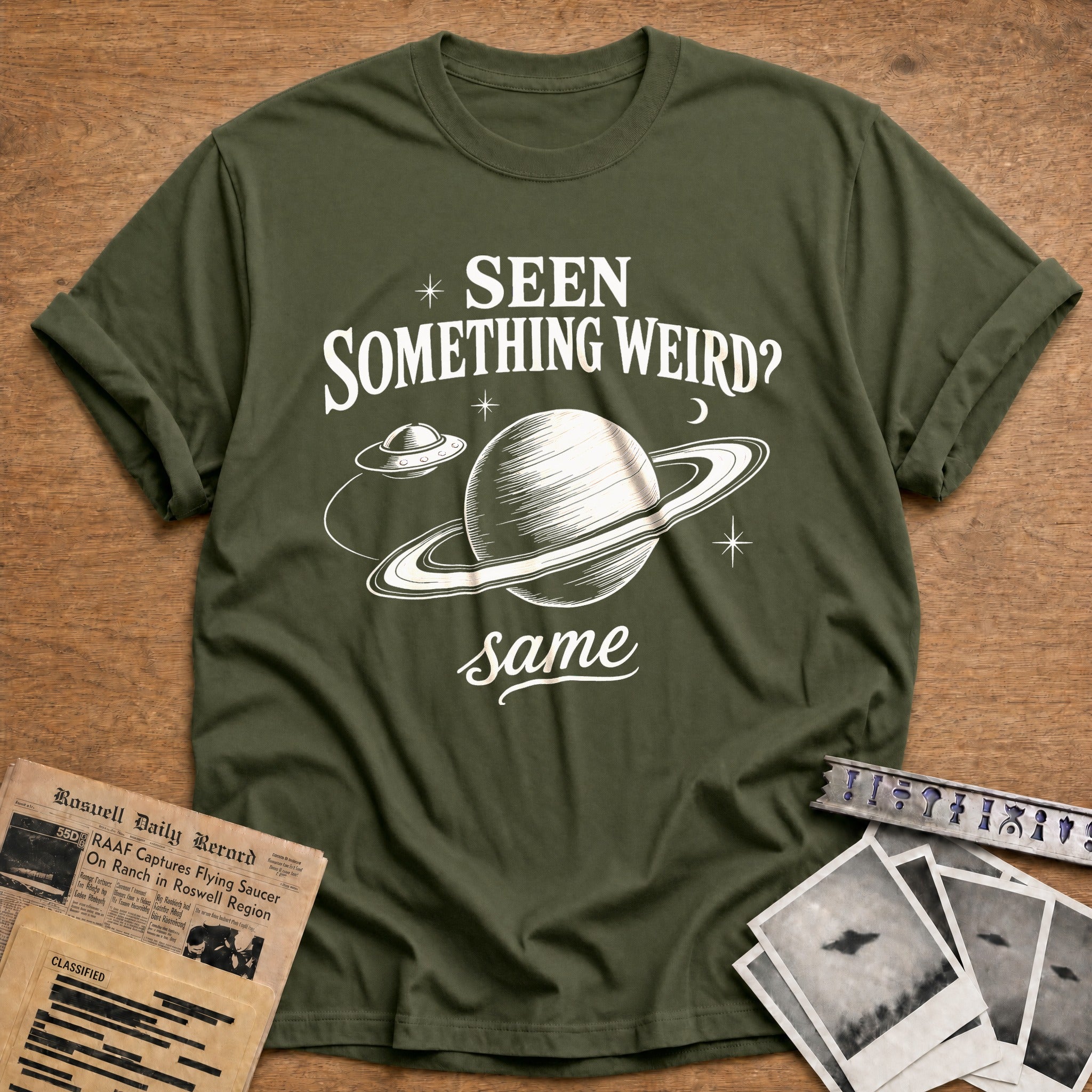 Seen Something Odd - Military Green