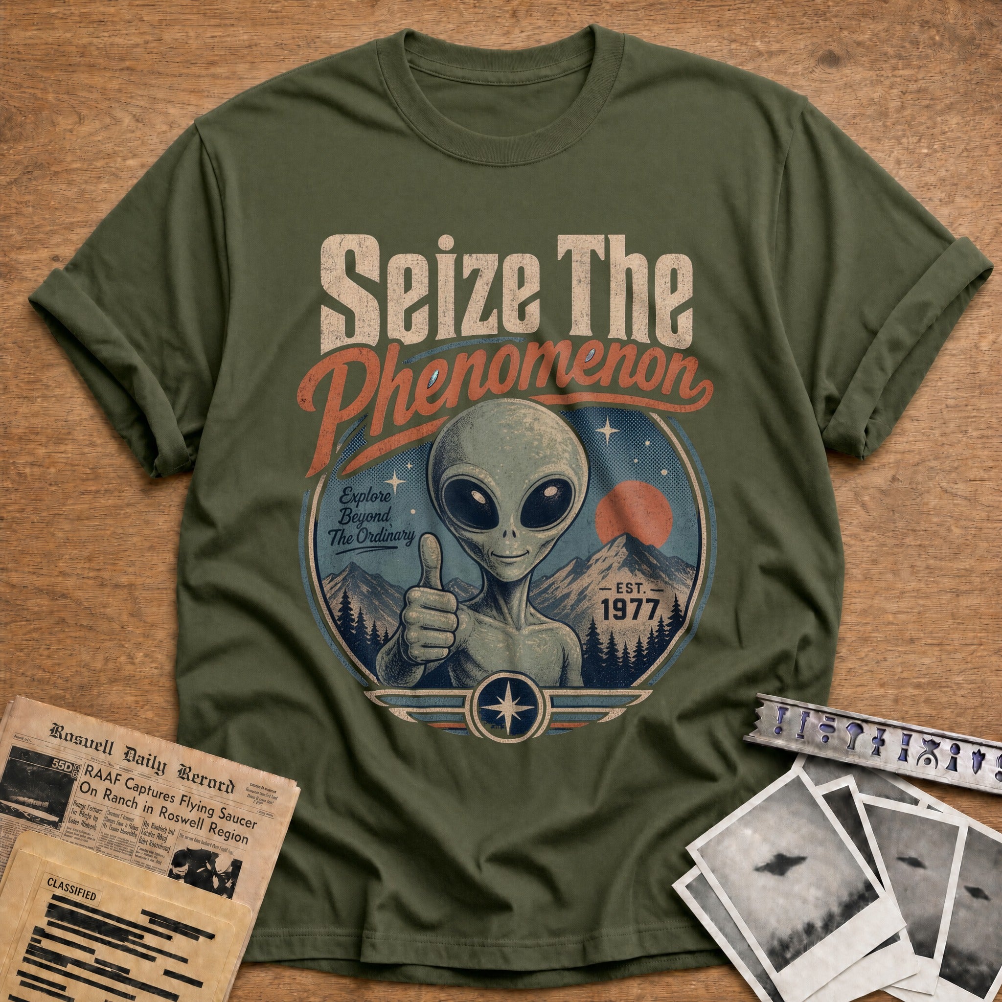 Seize The Phenomenon 01 - Military Green