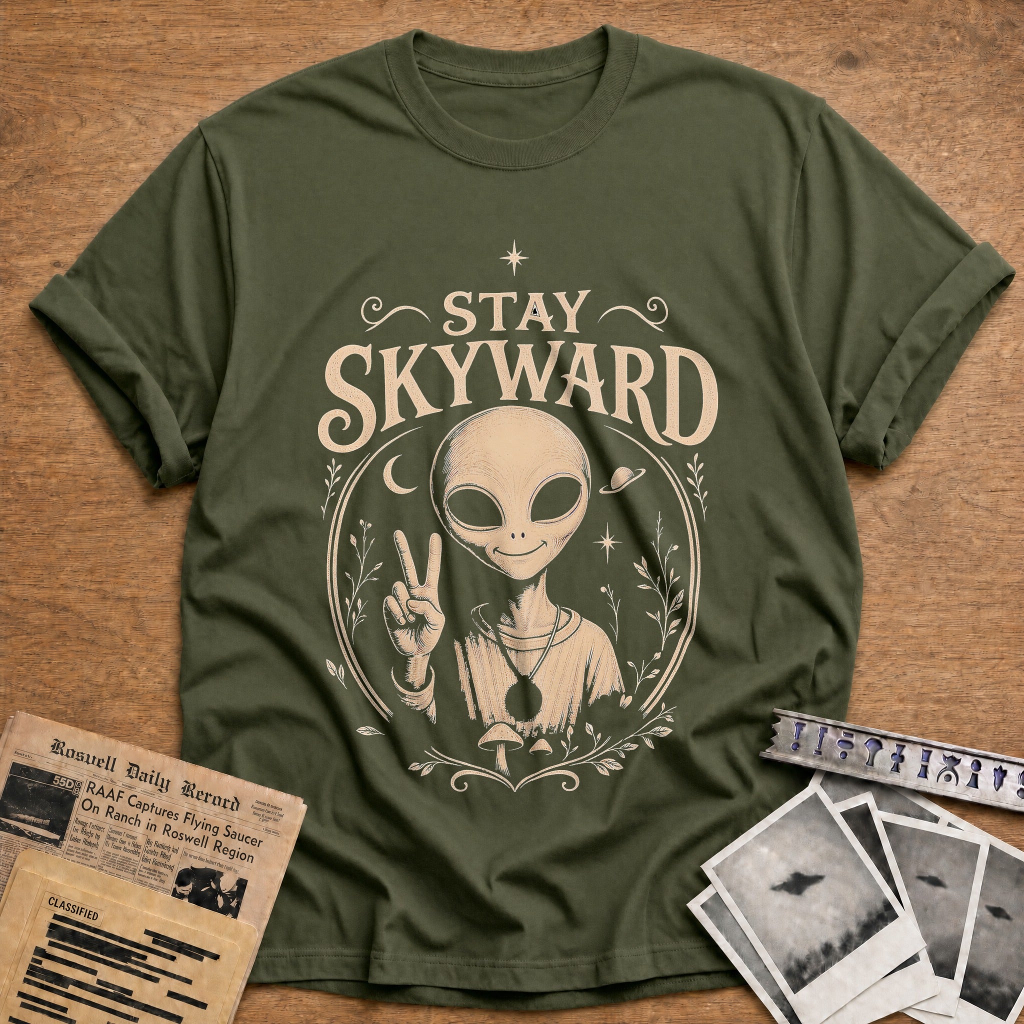 Skyward Bound - Military Green
