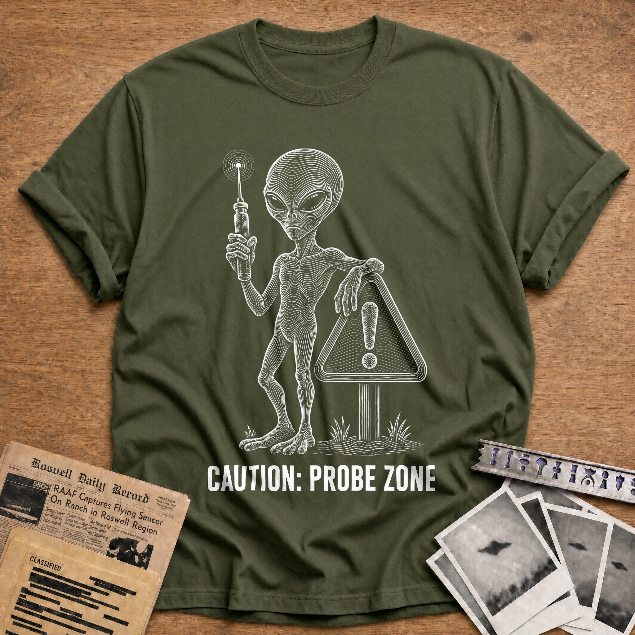 Specimen Collection T-Shirt - Military Green