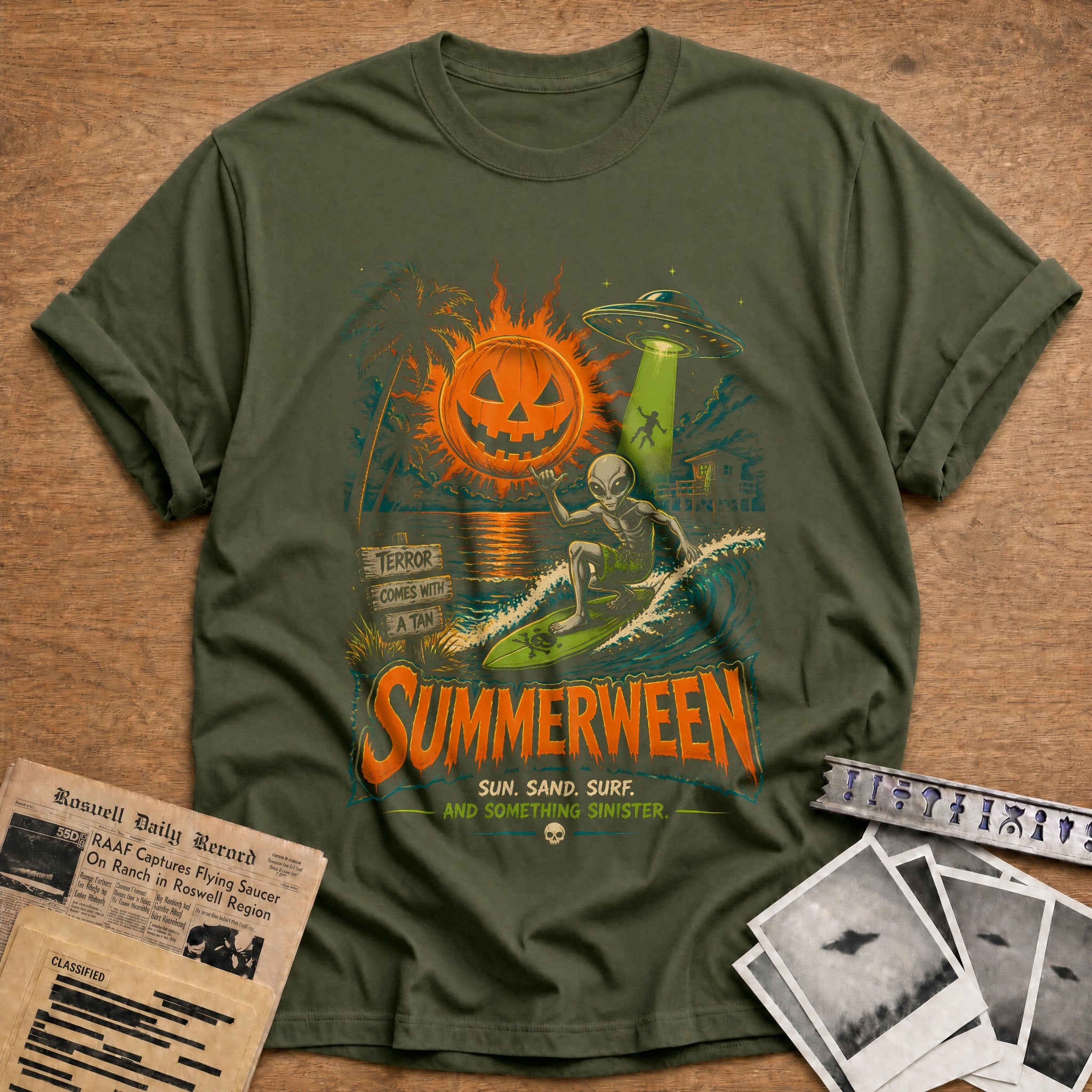 Summerween 31 - Military Green