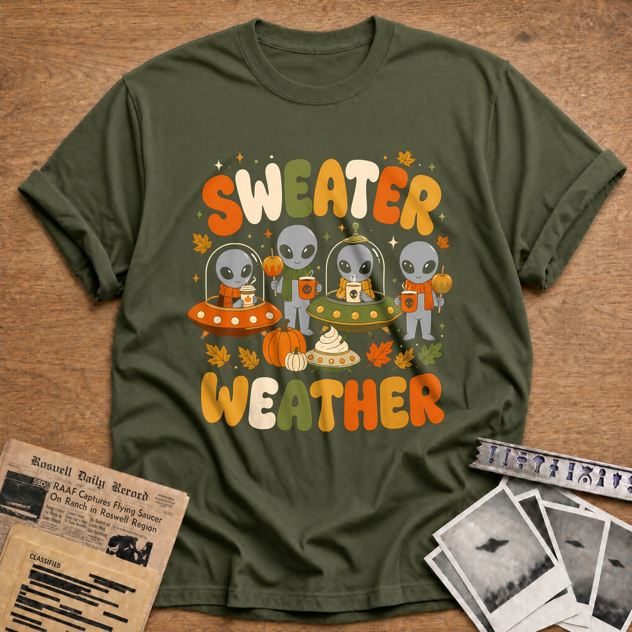 Sweater Weather 46 - Military Green