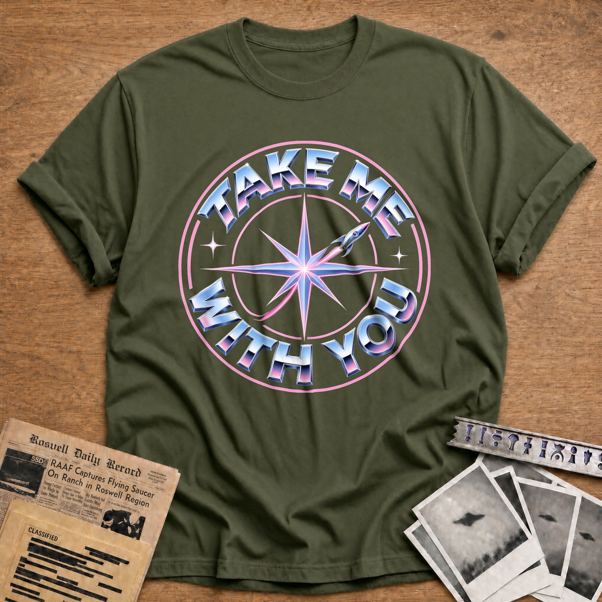 Take Me With You 02 - Military Green