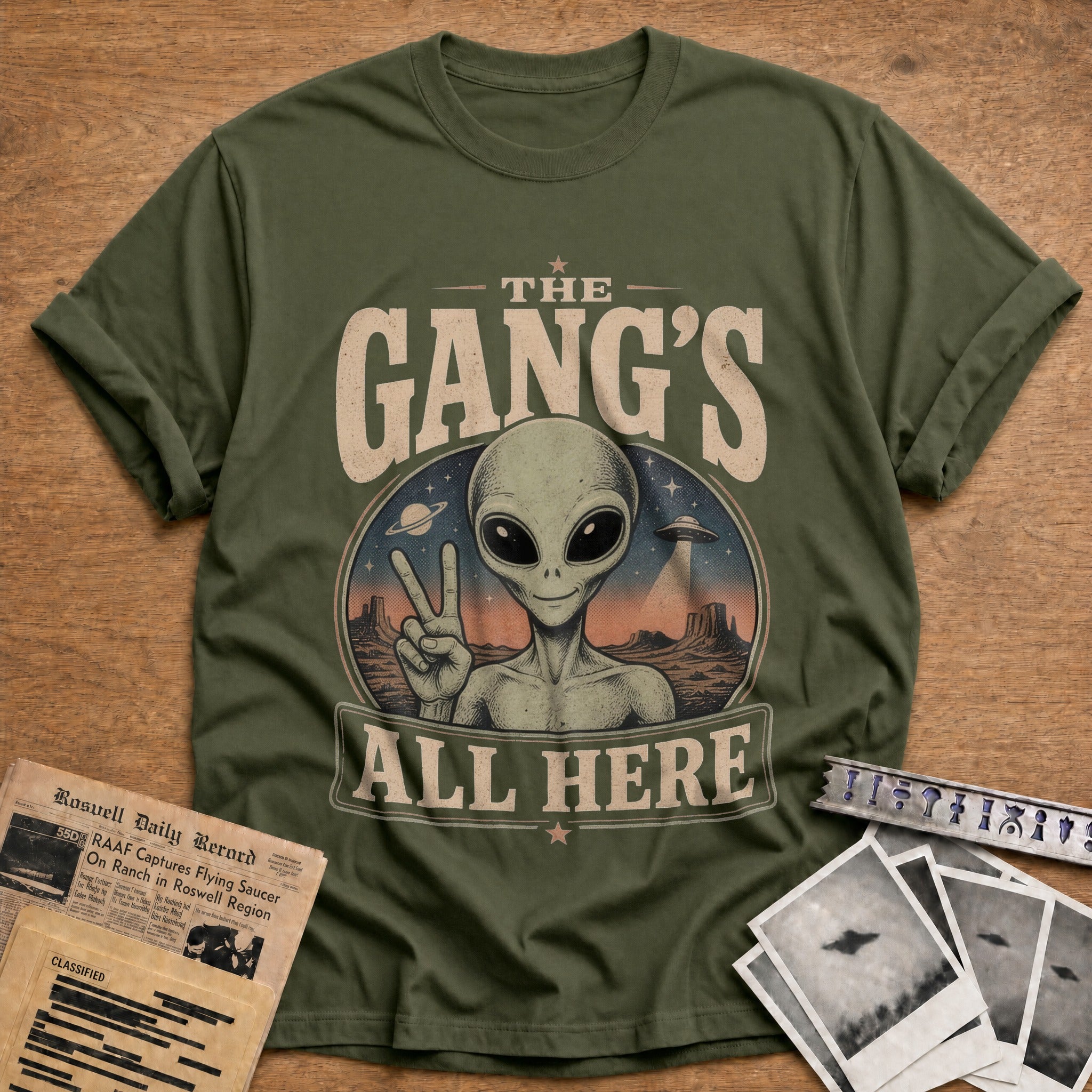 The Gangs All Here 01 - Military Green