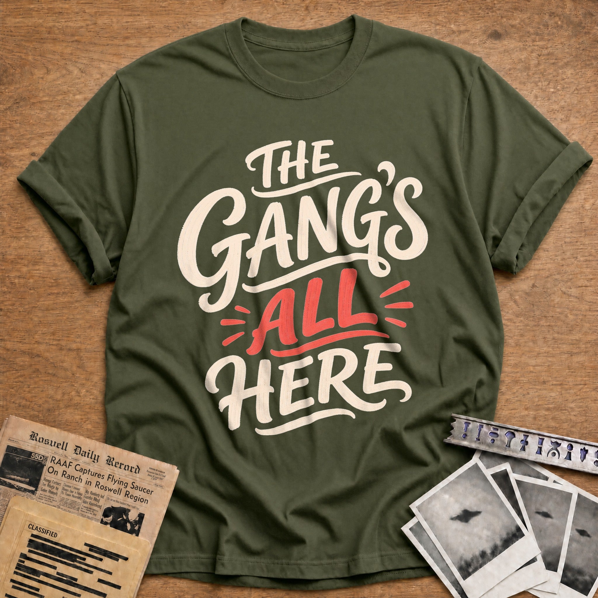 The Gangs All Here 03 - Military Green