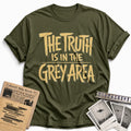 The Truth Is In The Grey Area 01 - Military Green