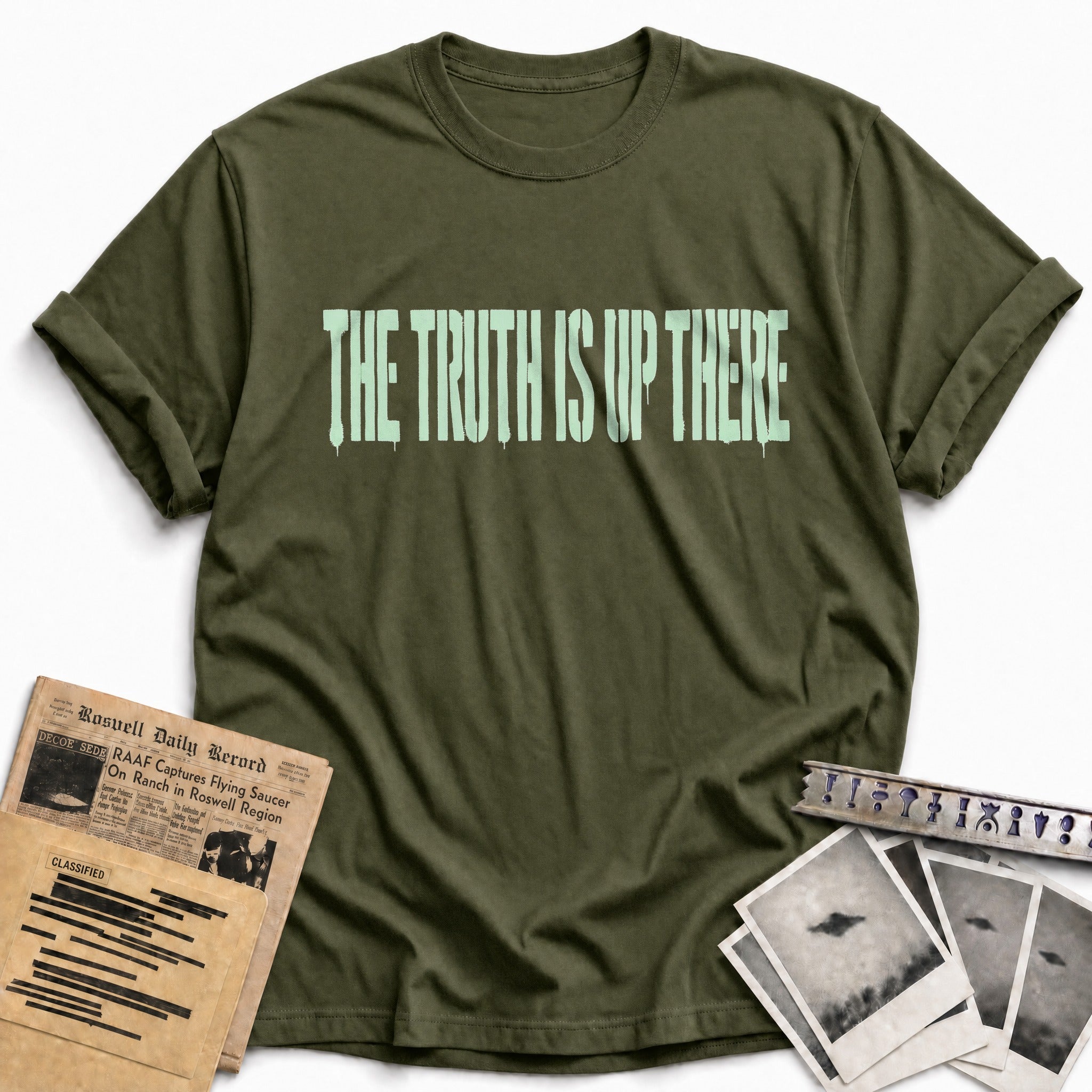 The Truth Is Up There 02 - Military Green
