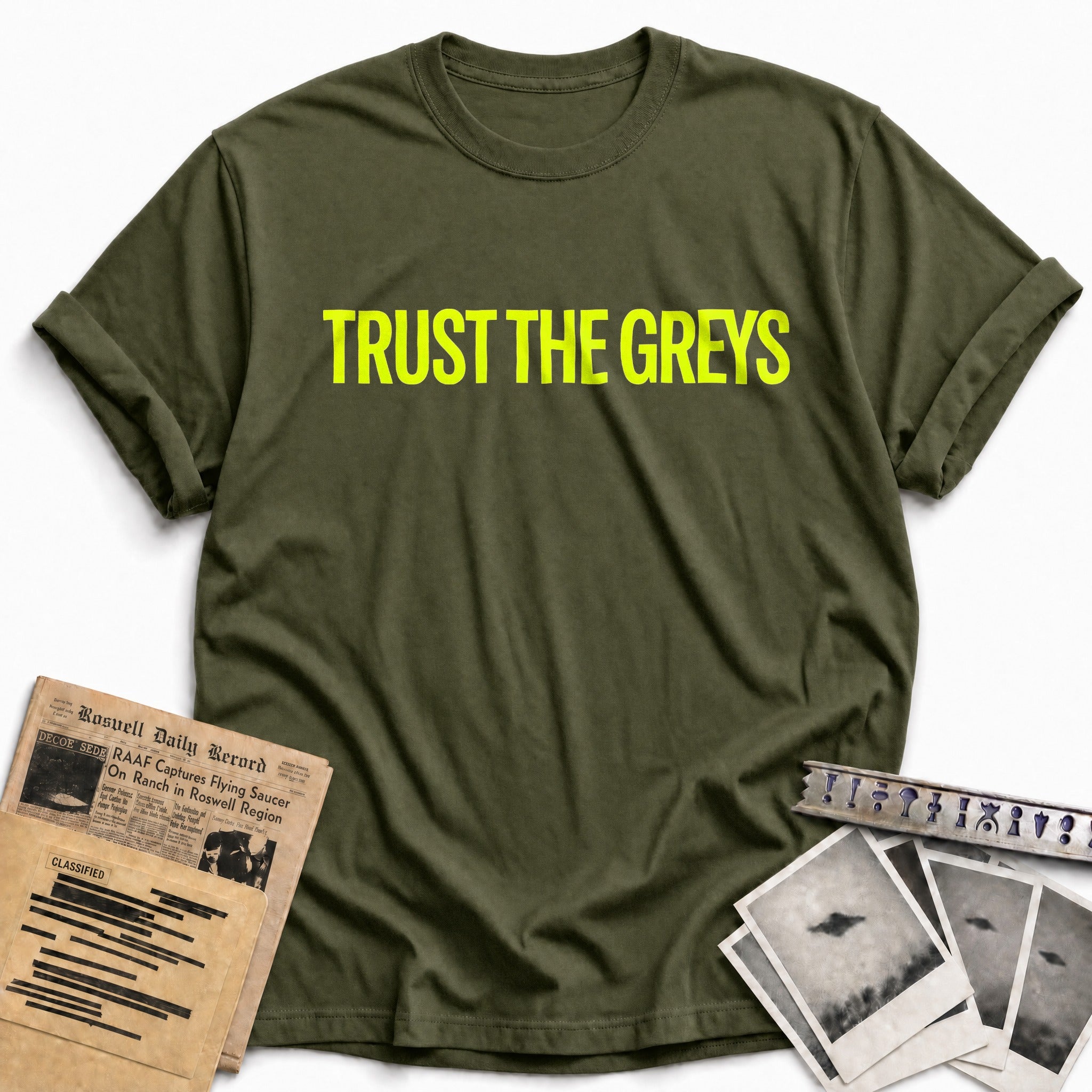 Trust The Greys 02 - Military Green