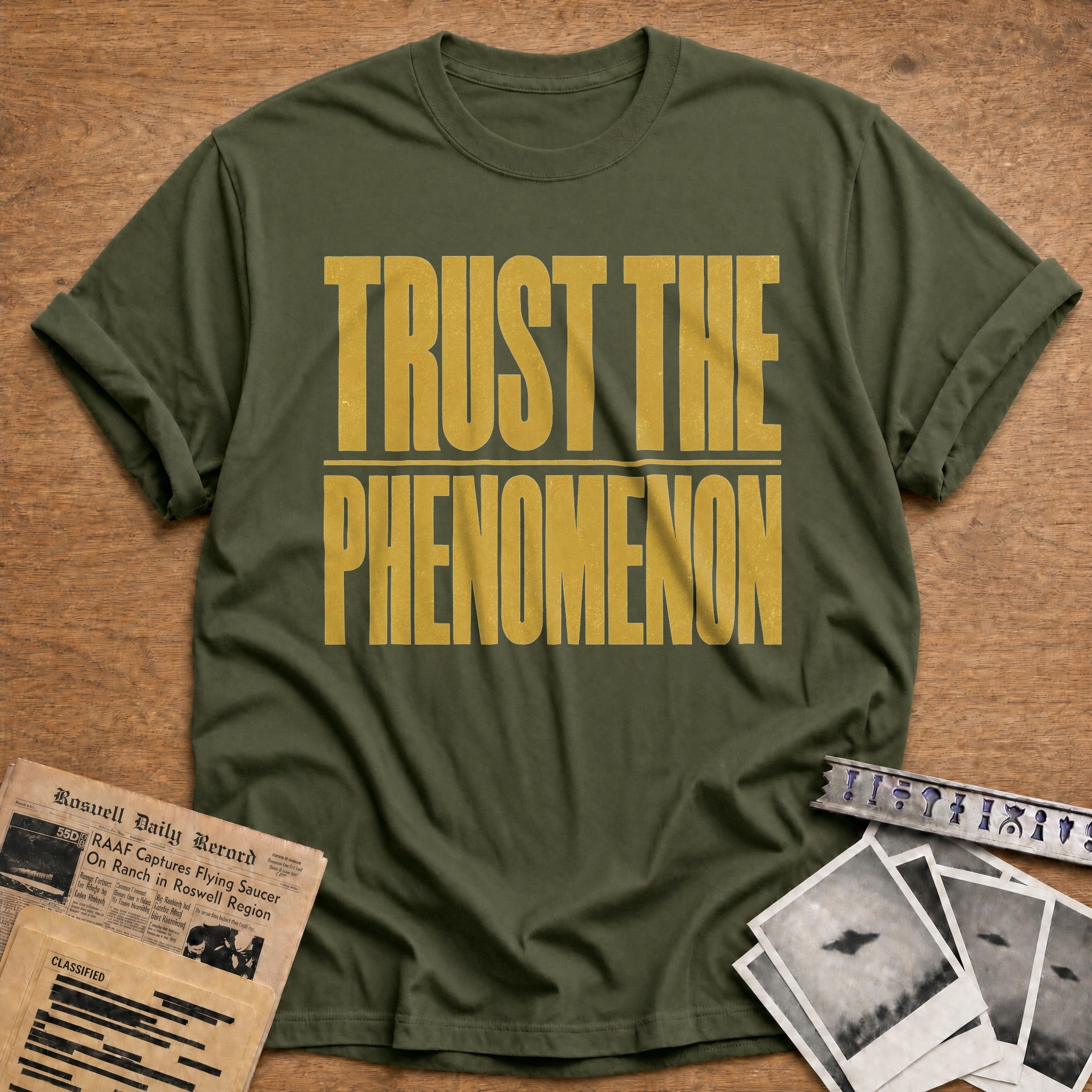 Trust The Phenomenon 02 - Military Green