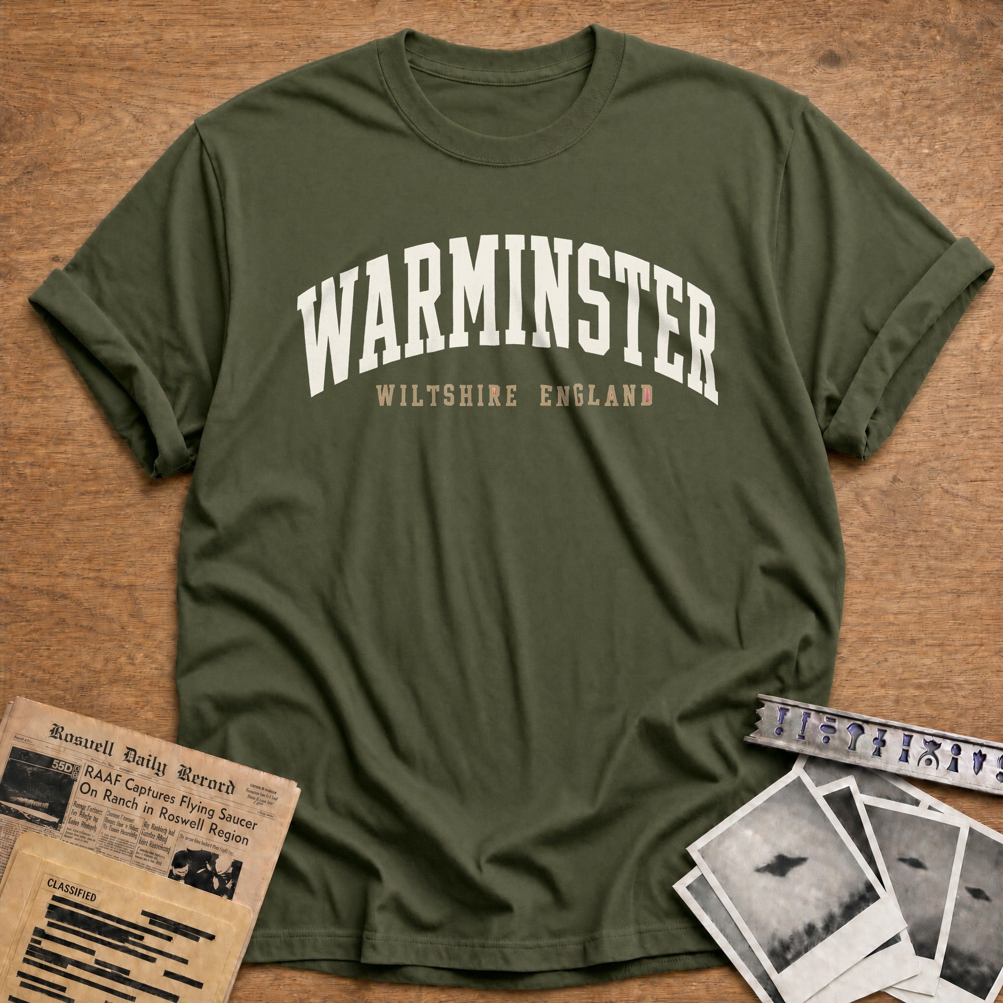 Warminster Wiltshire England - Military Green