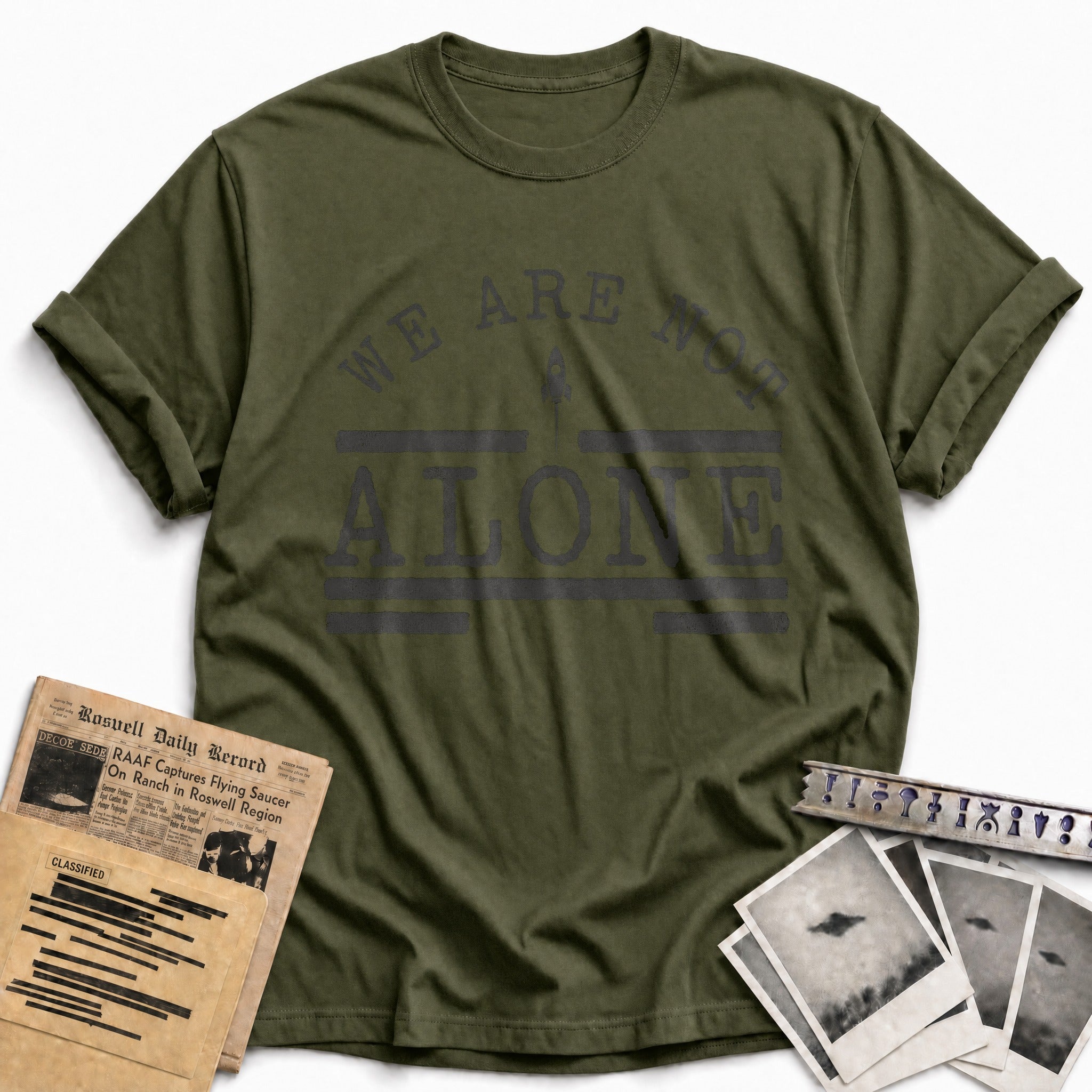 We Are Not Alone 03 - Military Green