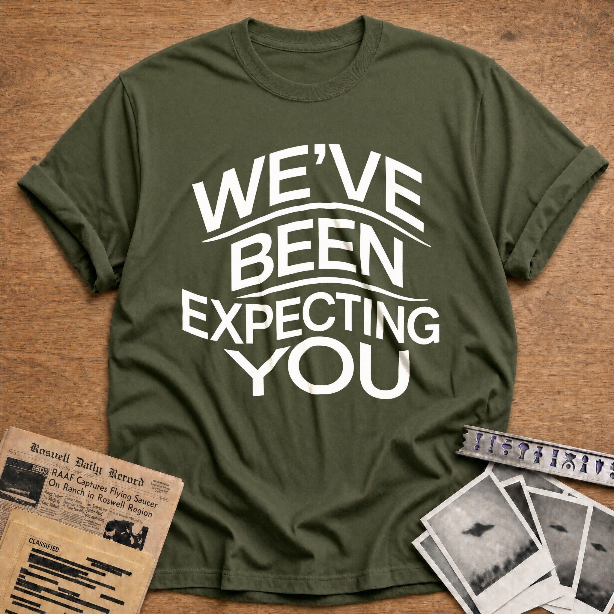 We've Been Watching - Military Green