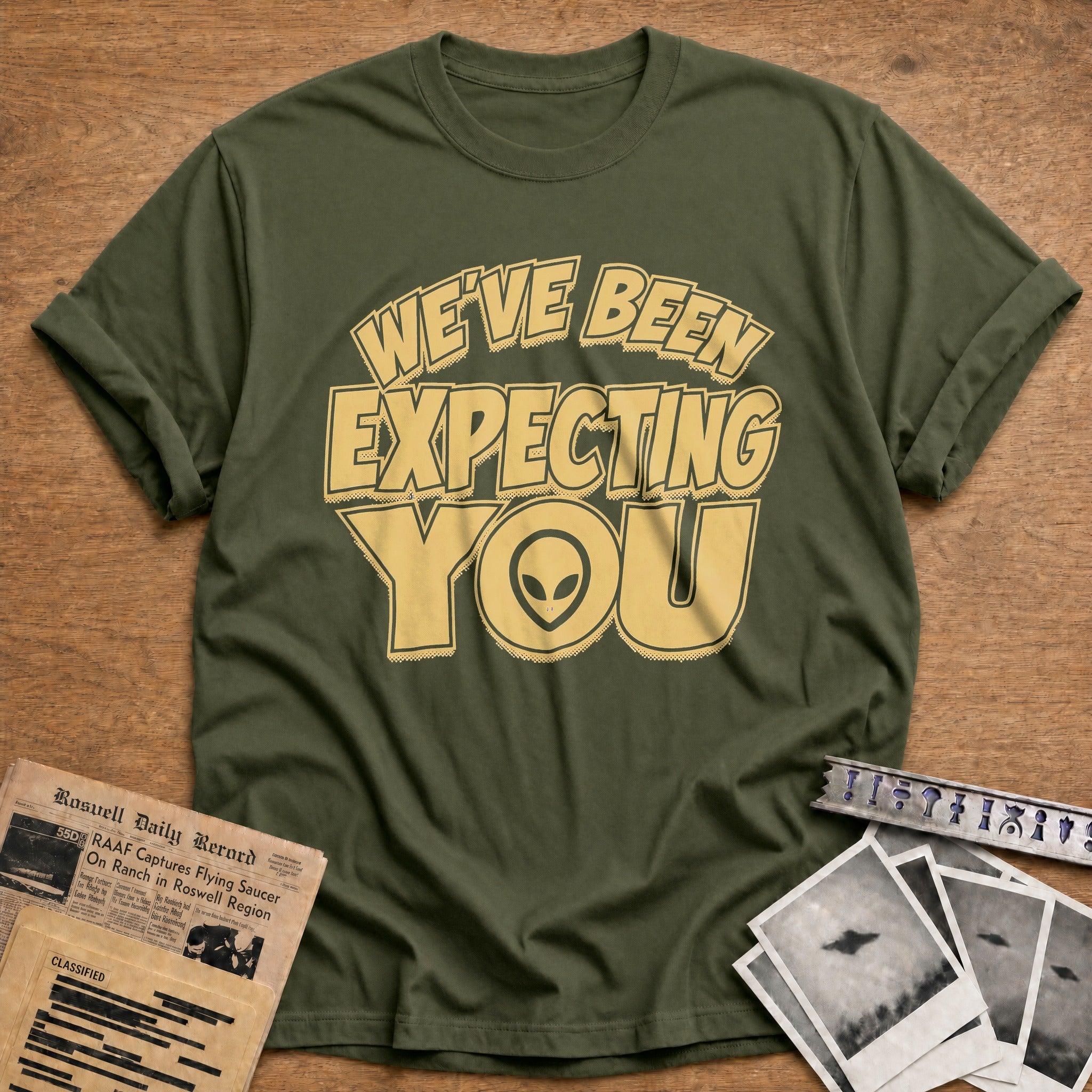 Weve Been Expecting You 01 - Military Green