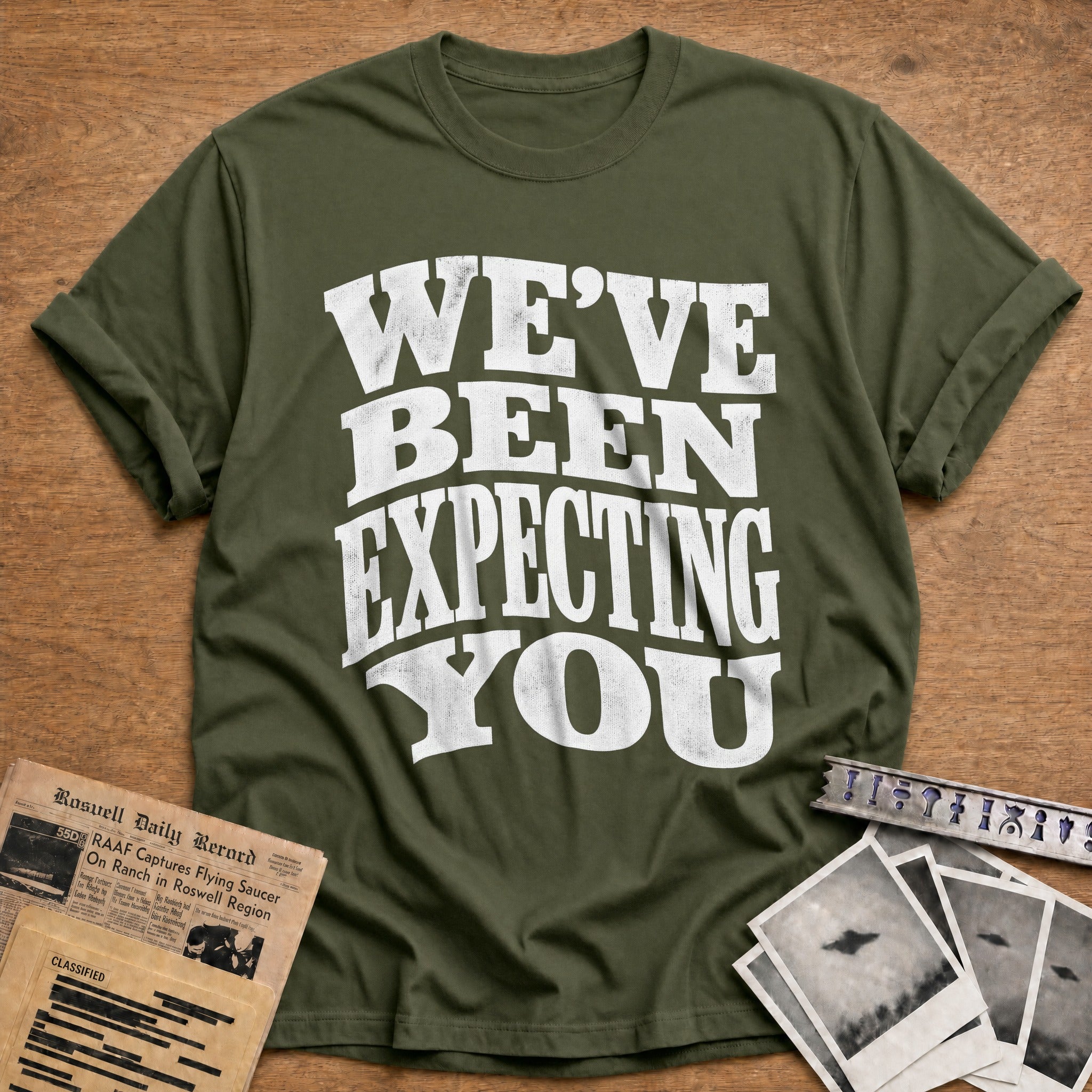 Weve Been Expecting You 02 - Military Green