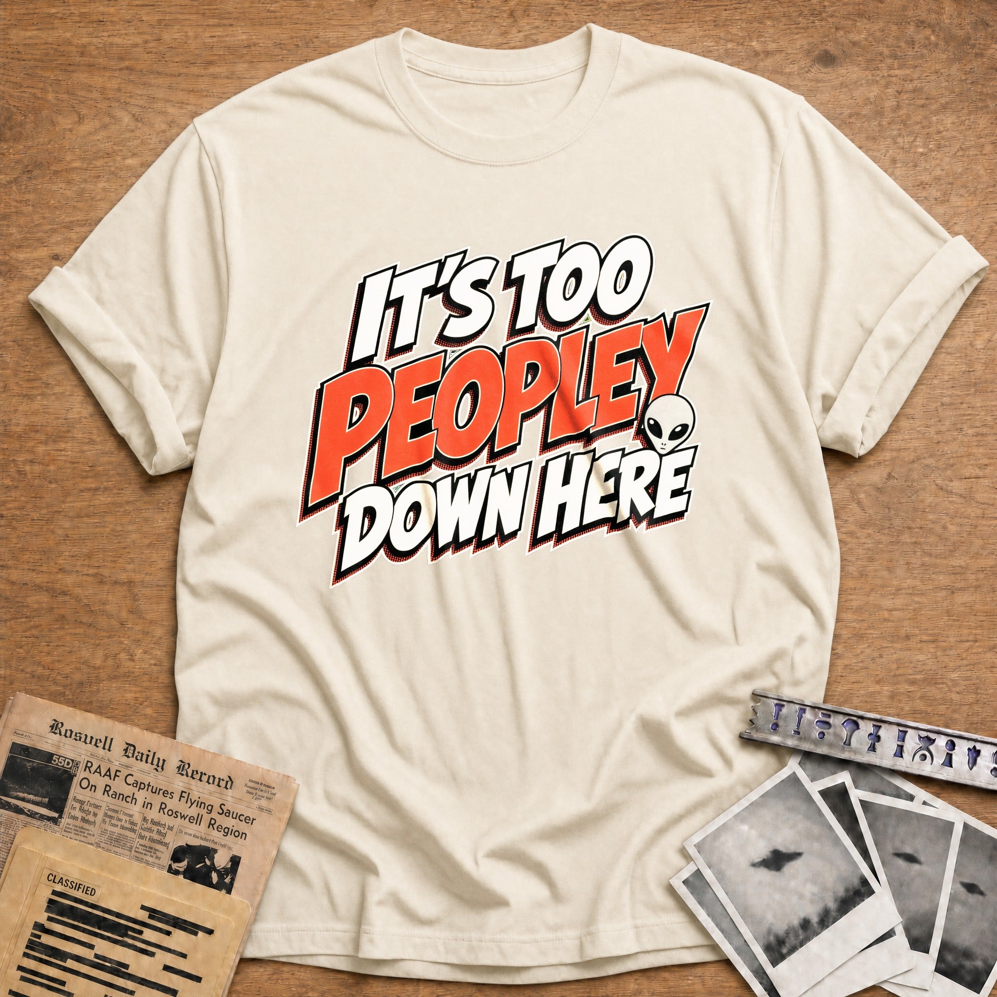 It's Too Peopley - Natural