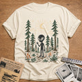 alien forest moon vintage - Natural