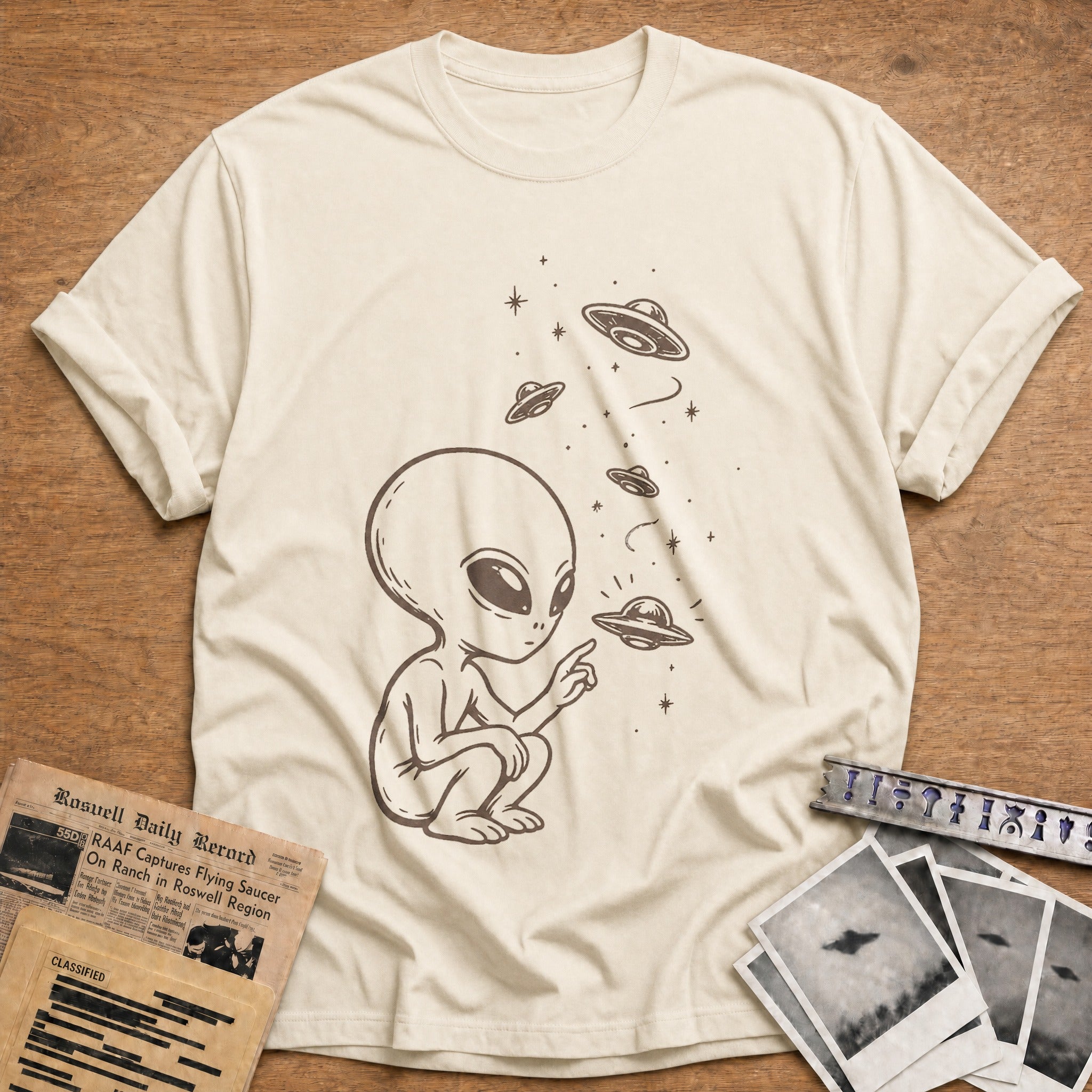 alien ufo space sci fi funny - Natural