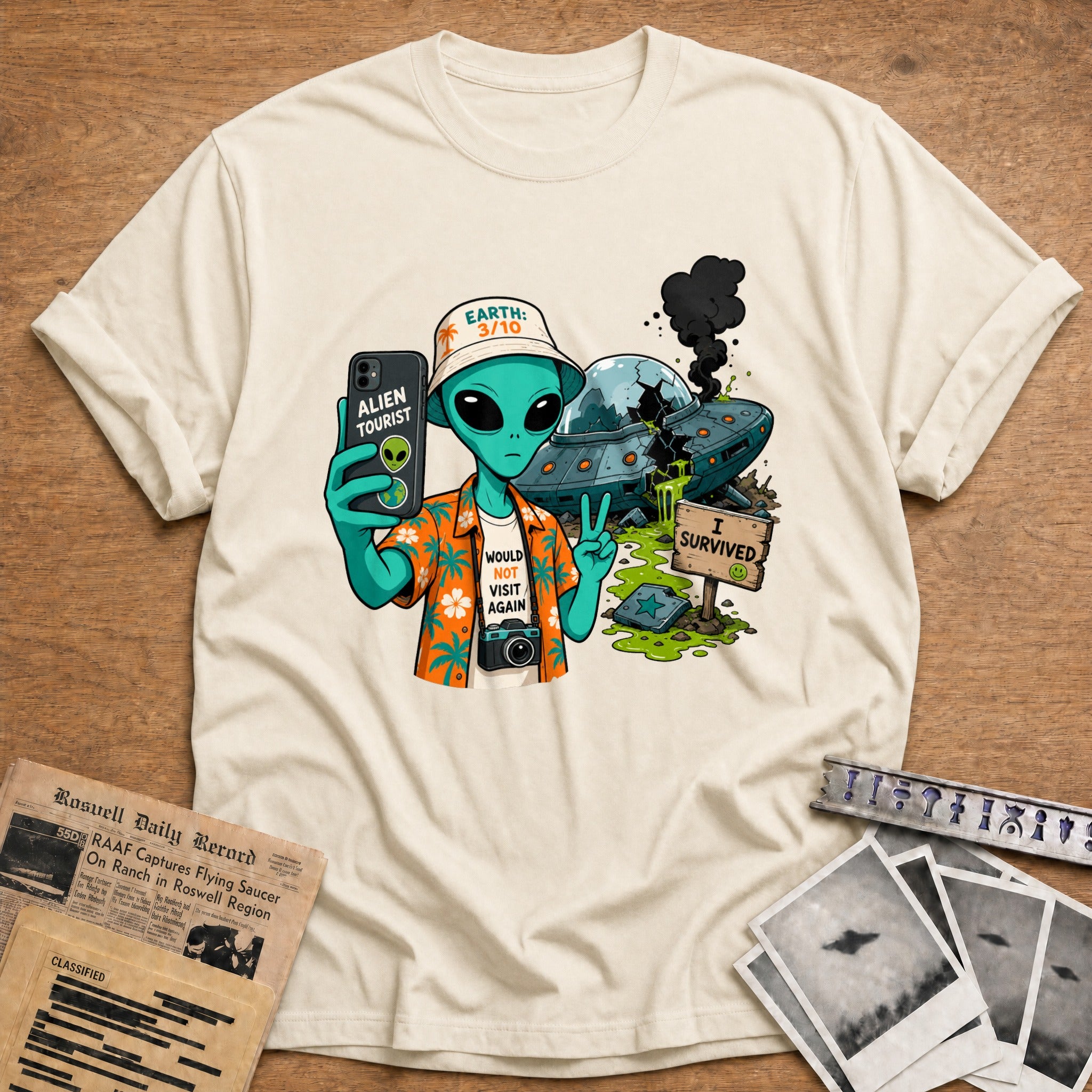 would not visit again alien tourist funny - Natural